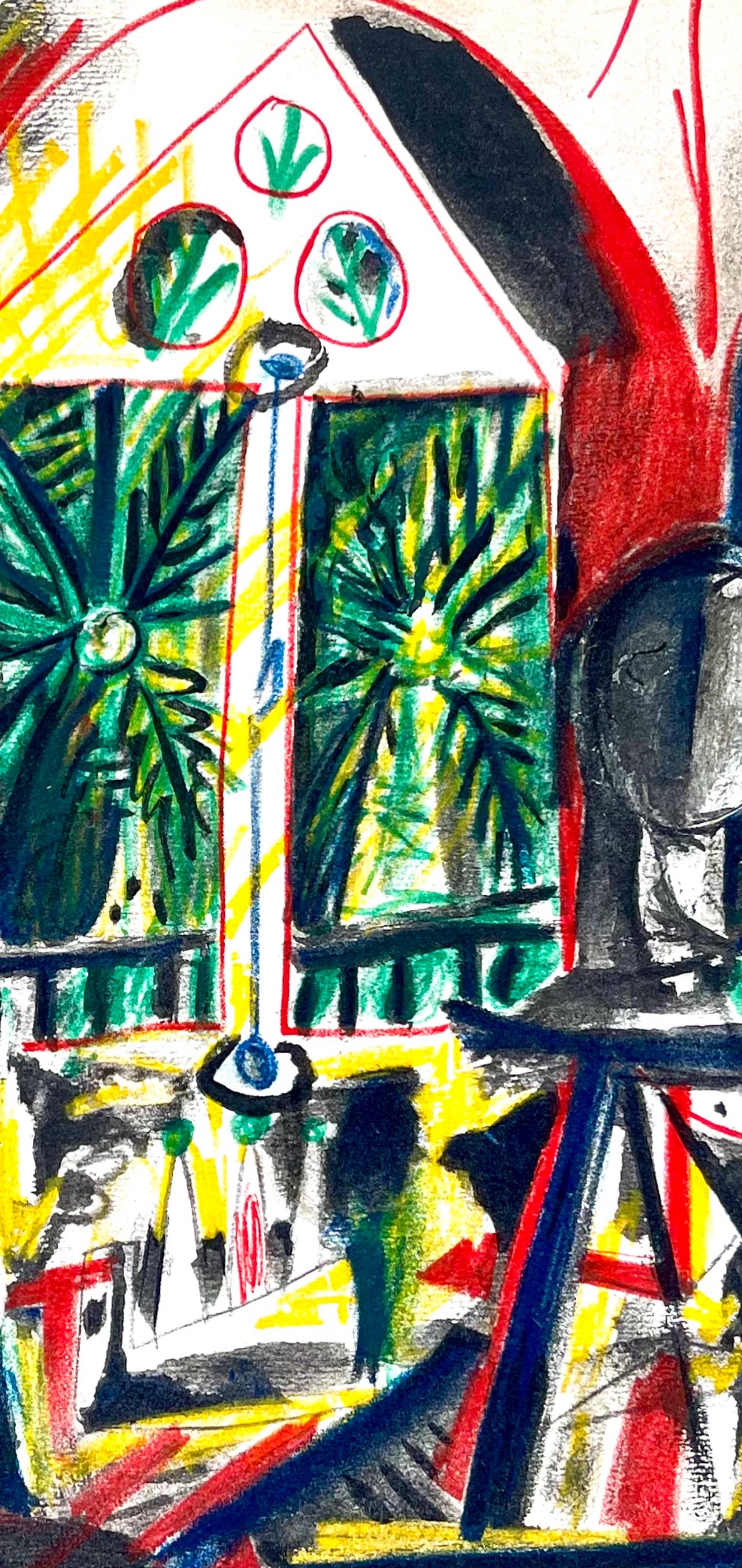 Pablo Picasso, Composition (Cramer 101), Carnet de la Californie, Limited Edition Lithograph