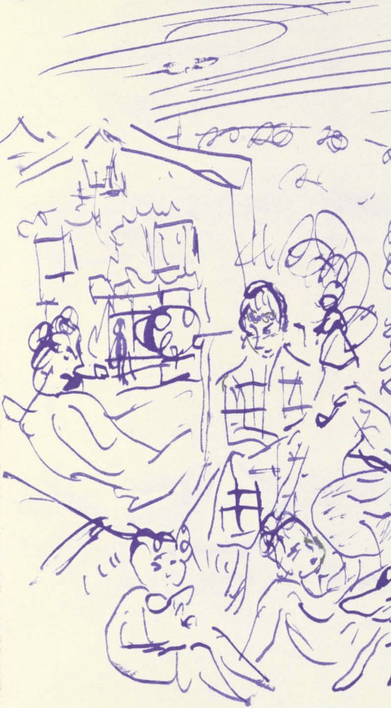 Pierre Bonnard, Composition (Terrasse 54), Pierre Bonnard Correspondences, Limited Edition Lithograph