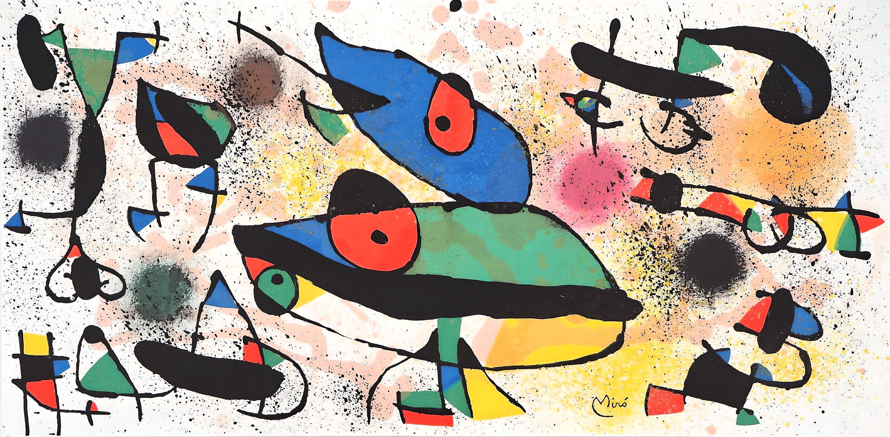 Joan Miró, Composition (Cramer 181; Mourlot 949), Limited Edition Lithograph