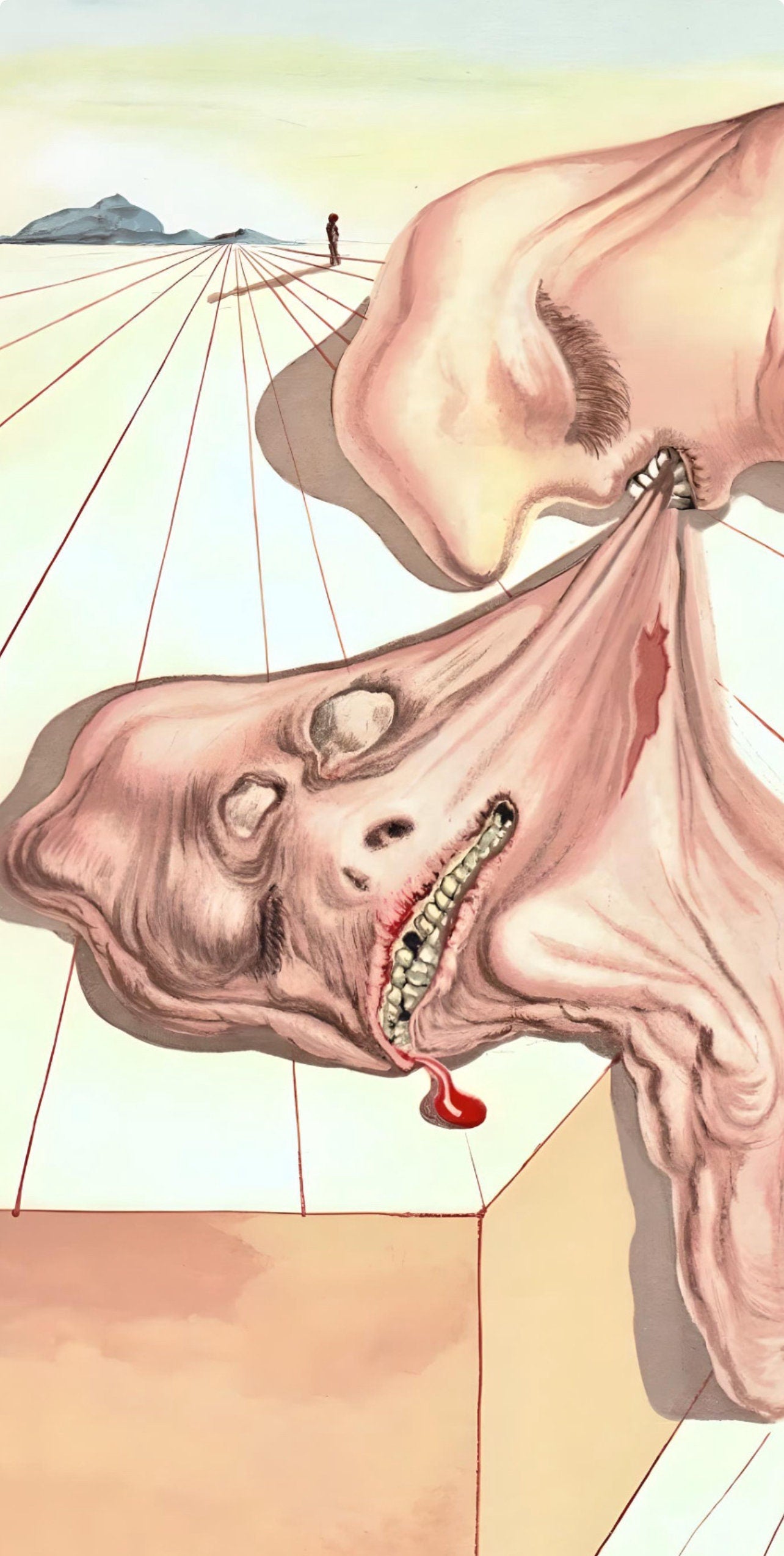 Salvador Dali, Gianni Schicchi’s Bite (Michler/Löpsinger 1039-1138; Field 189-200), La Divine Comédie, Limited Edition Woodcut