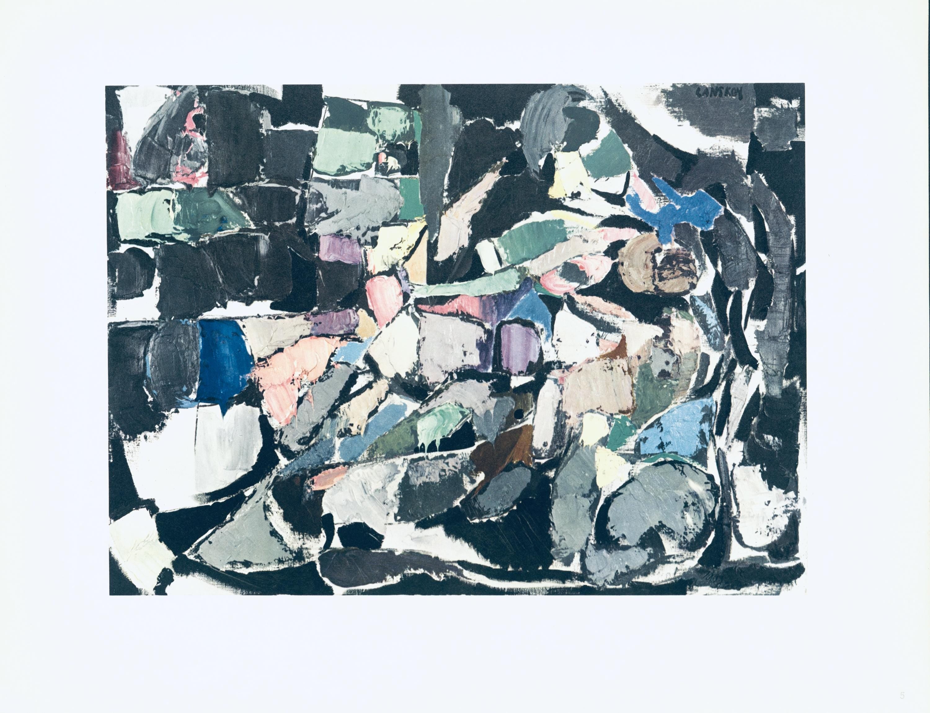 André Lanskoy, Composition, André Lanskoy, Peintres d'aujourd'hui, Limited Edition Lithograph