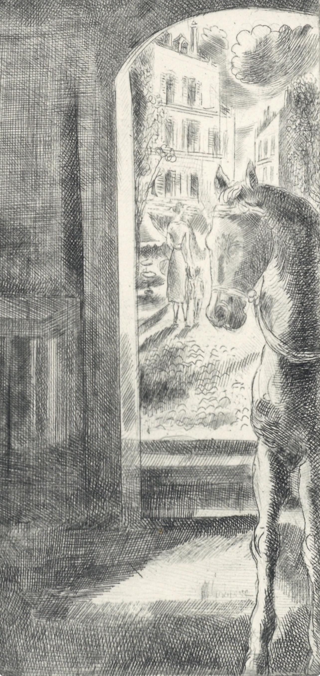 Hermine David, Composition, Alternance, Limited Edition Etching