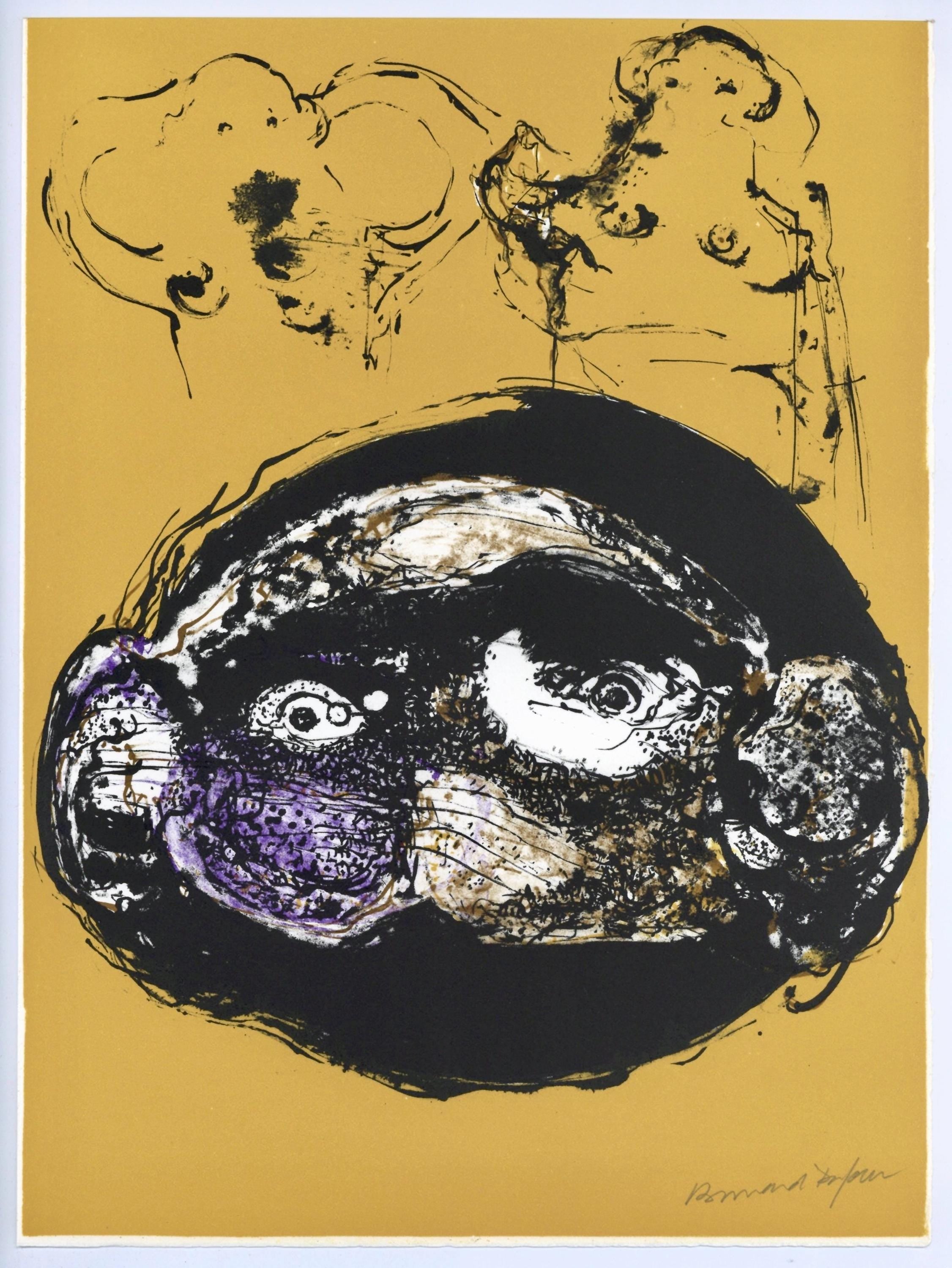Bernard Dufour, Composition, Variations sur l'imaginaire, Limited Edition Lithograph