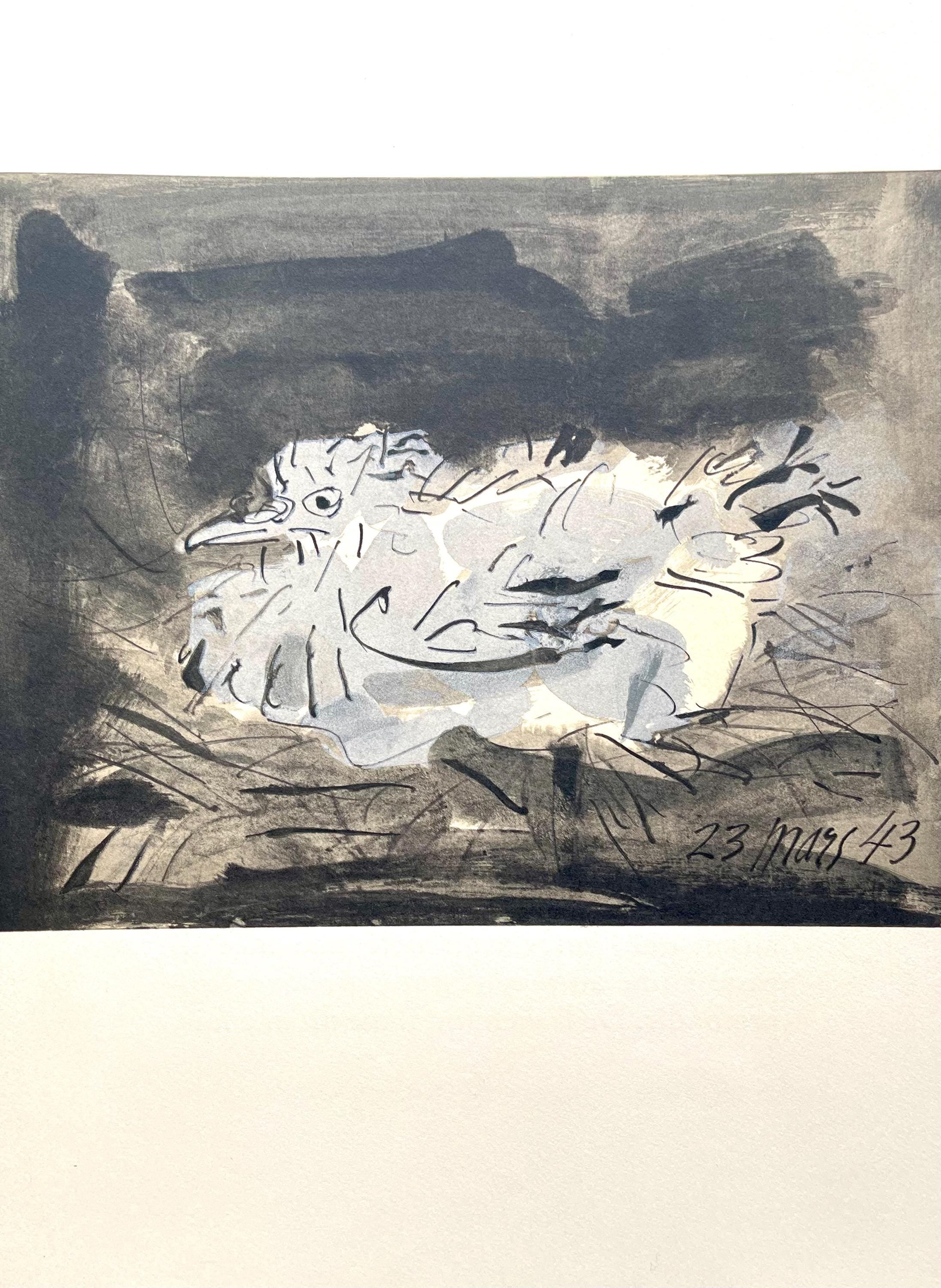 Pablo Picasso, Composition (Cramer 88), Dans l'Atelier de Picasso, Limited Edition Lithograph