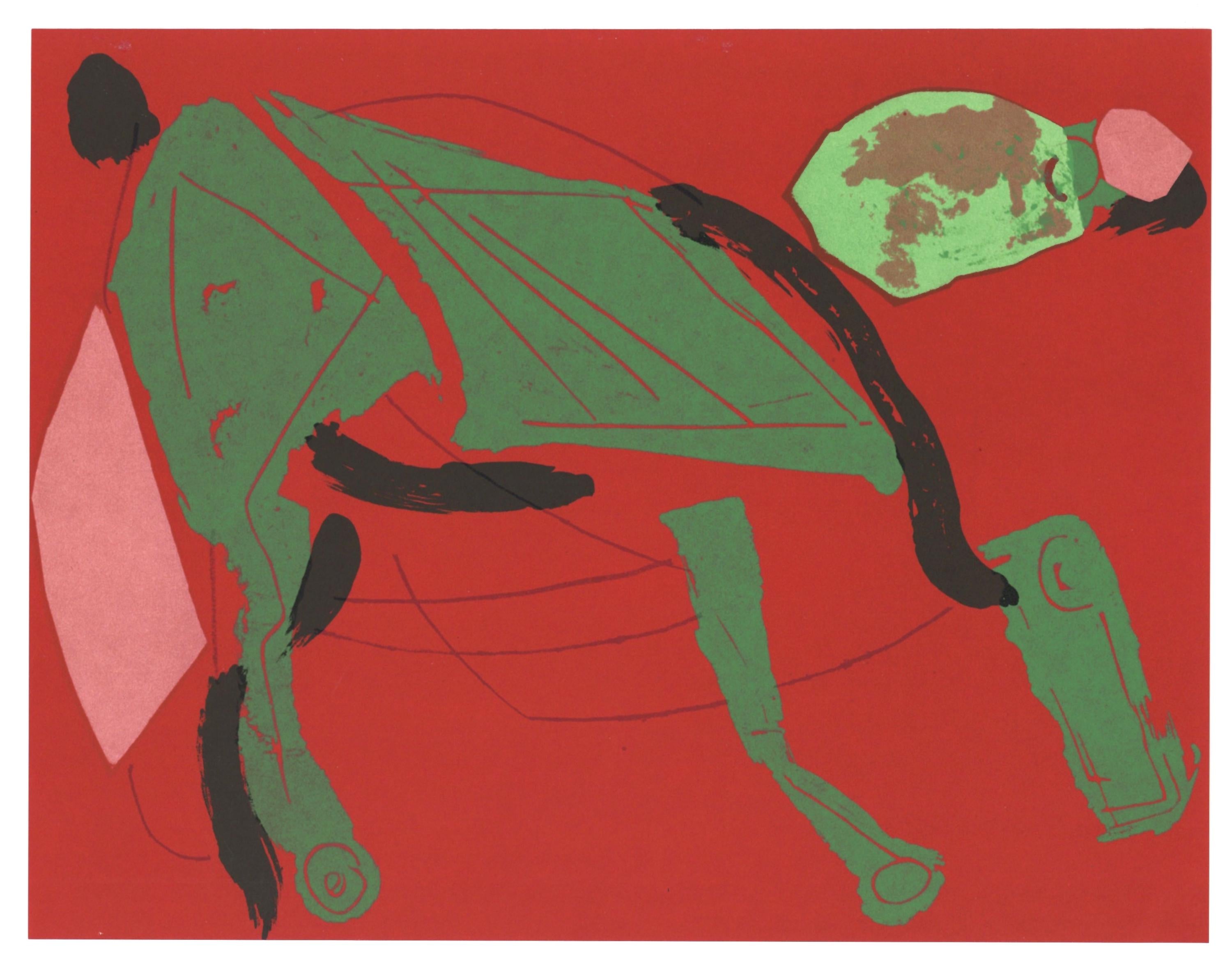 Marino Marini, Composition, XXe siècle, Limited Edition Lithograph