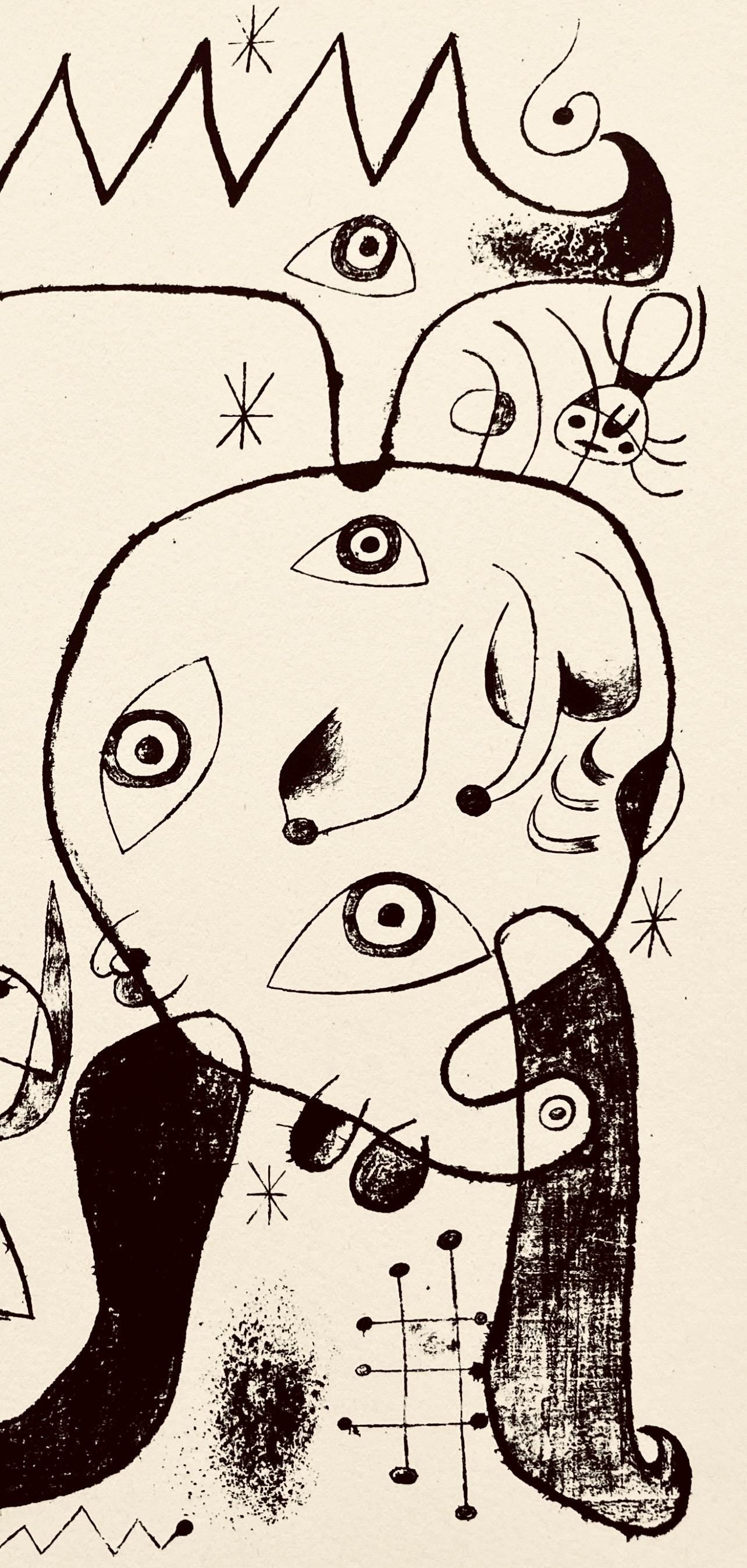 Joan Miró, Composition, The Prints of Joan Miro, Limited Edition Etching