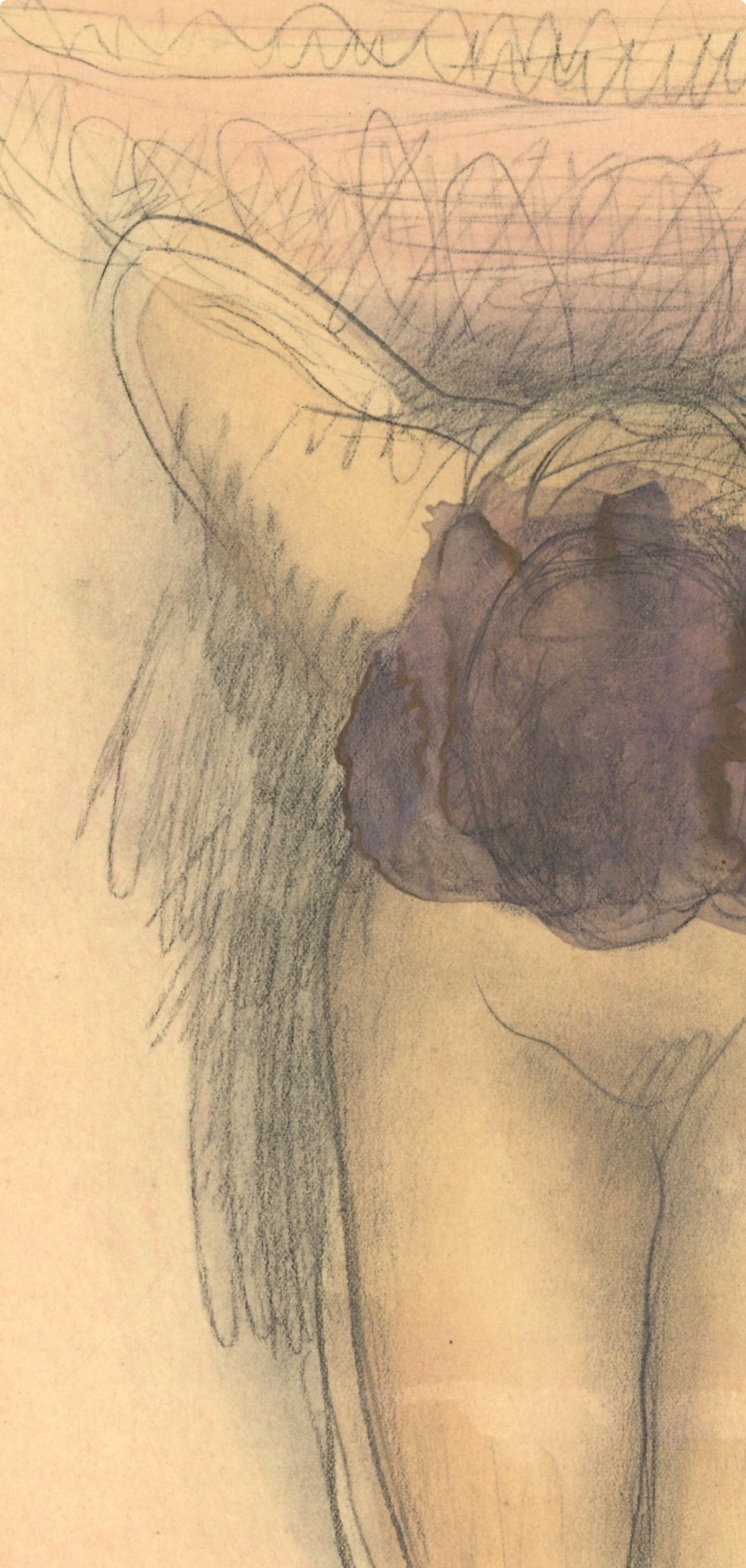 Auguste Rodin, Composition, La Varende, Rodin, Limited Edition Lithograph