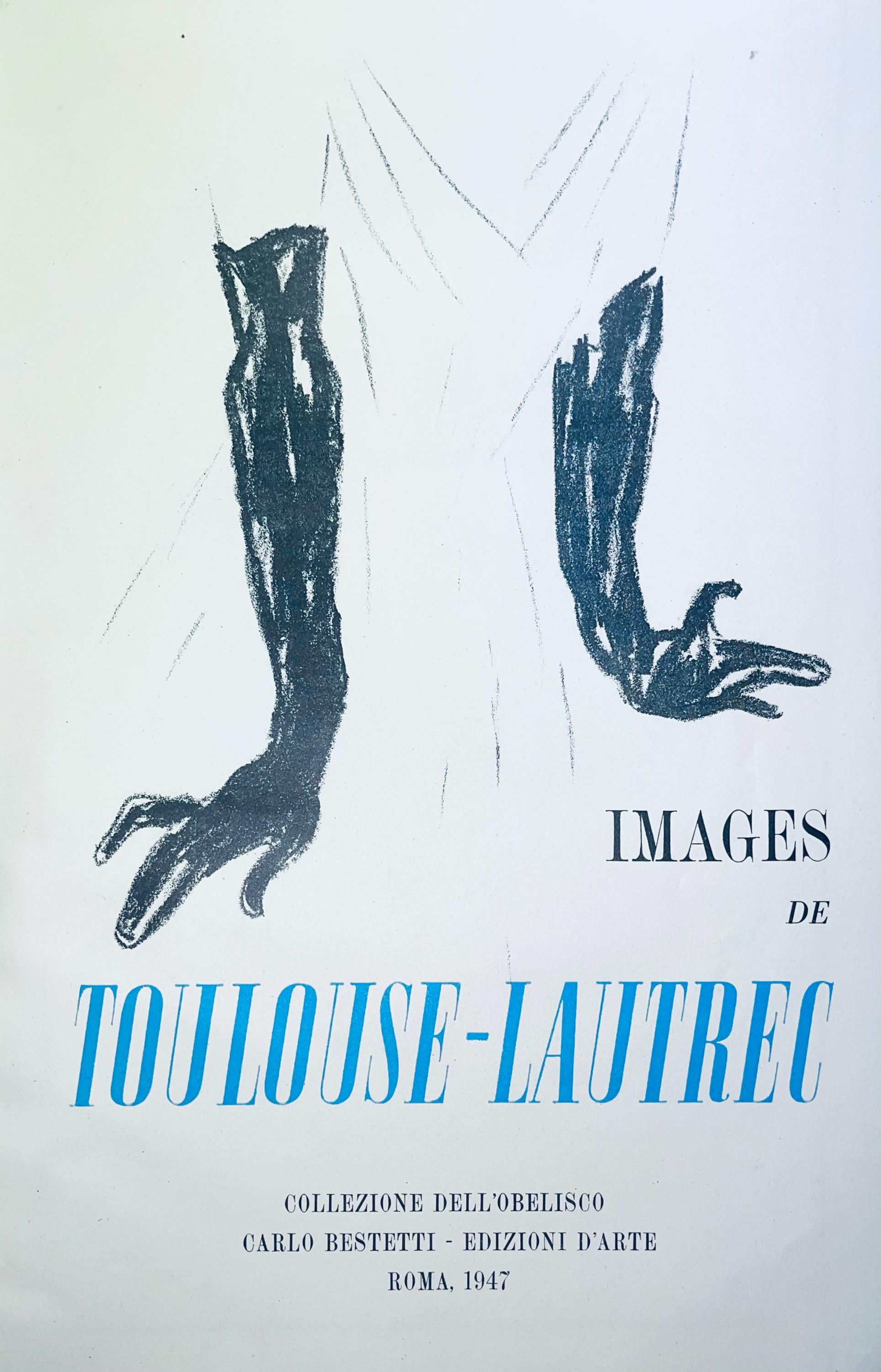 Henri de Toulouse-Lautrec, Composition, Images de Lautrec, 21 Planches en Couleurs, Collezione dell'Obelisco, Limited Edition Lithograph