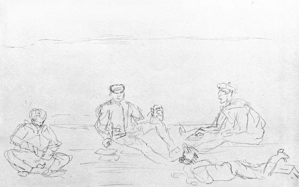 Henri de Toulouse-Lautrec, Composition, Toulouse-Lautrec, Album De Marine, Limited Edition Lithograph