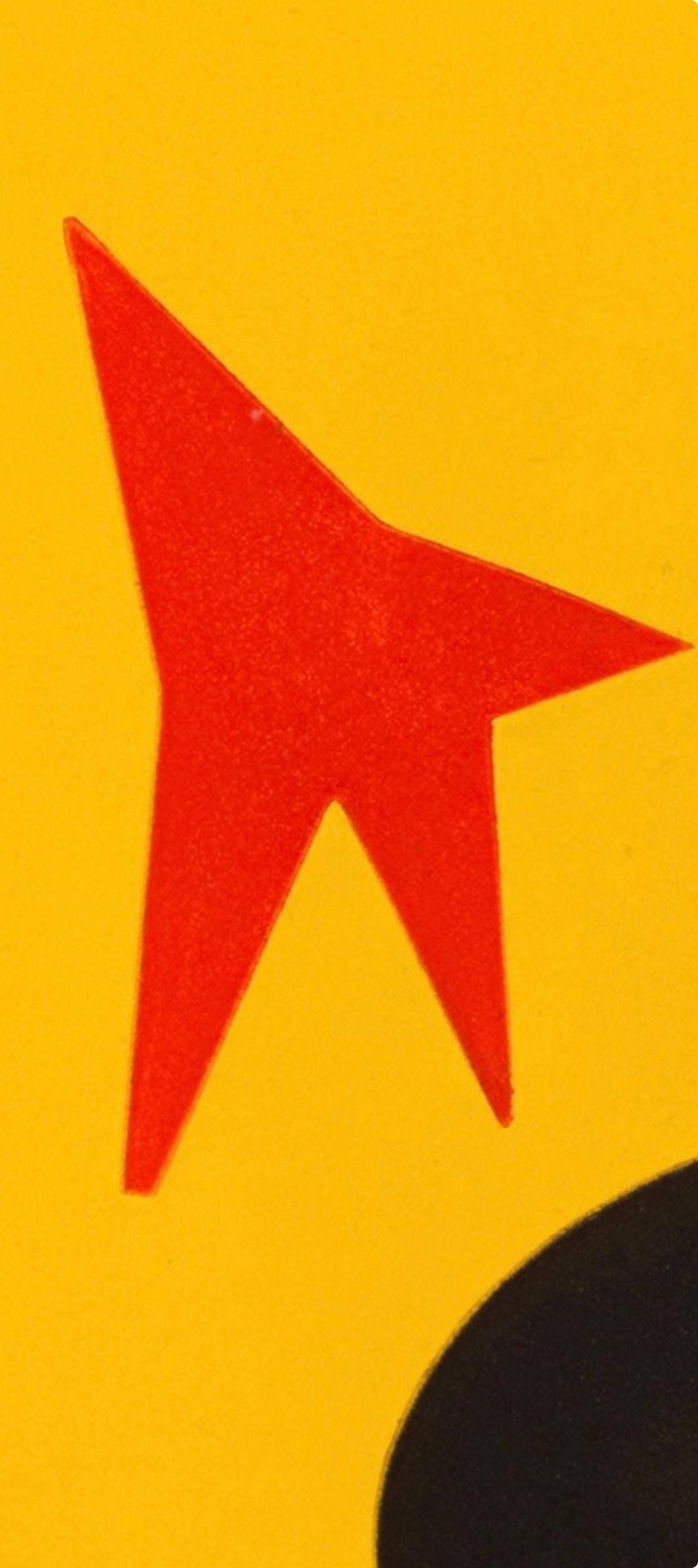 Alexander Calder, Composition, Derrière le miroir, Limited Edition Lithograph