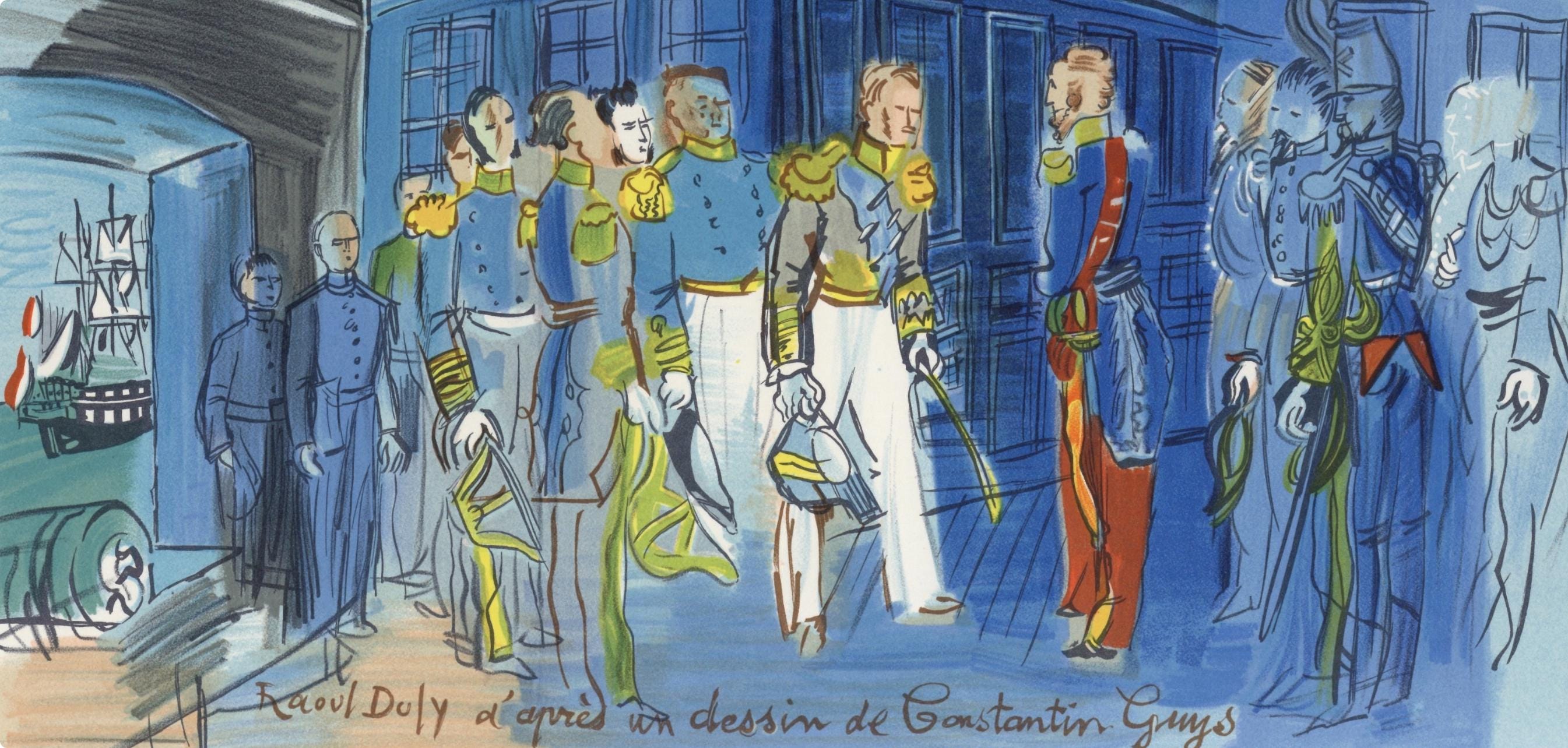 Raoul Dufy, Le Prince de Joinville, Lettre à mon peintre Raoul Dufy, Limited Edition Lithograph