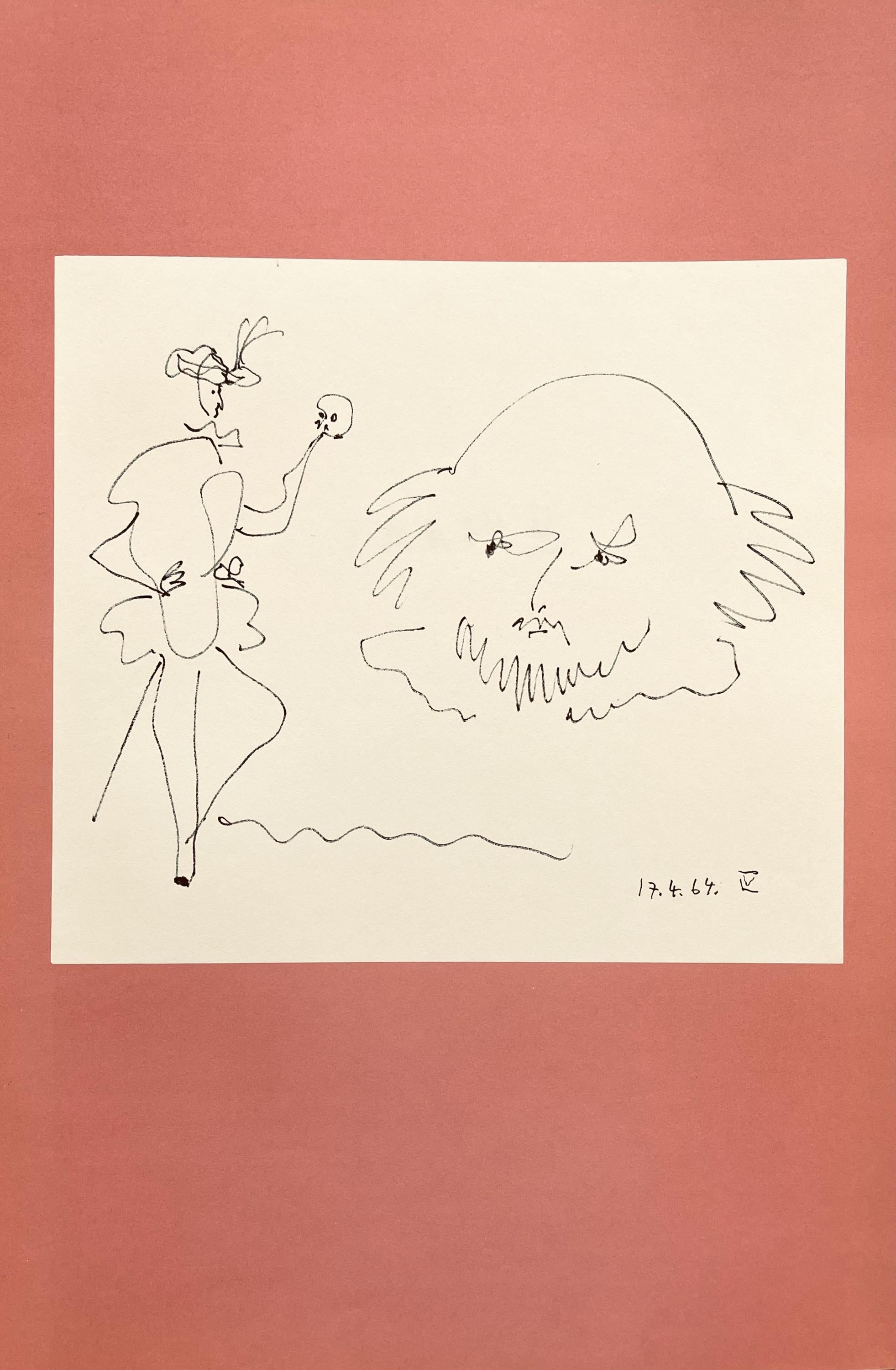 Pablo Picasso, Shakespeare IV (Bloch 1197), Picasso-Aragon Shakespeare, Limited Edition Lithograph