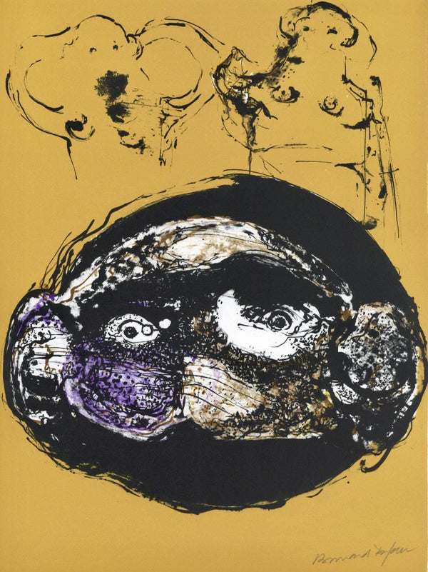 Bernard Dufour, Composition, Variations sur l'imaginaire, Limited Edition Lithograph