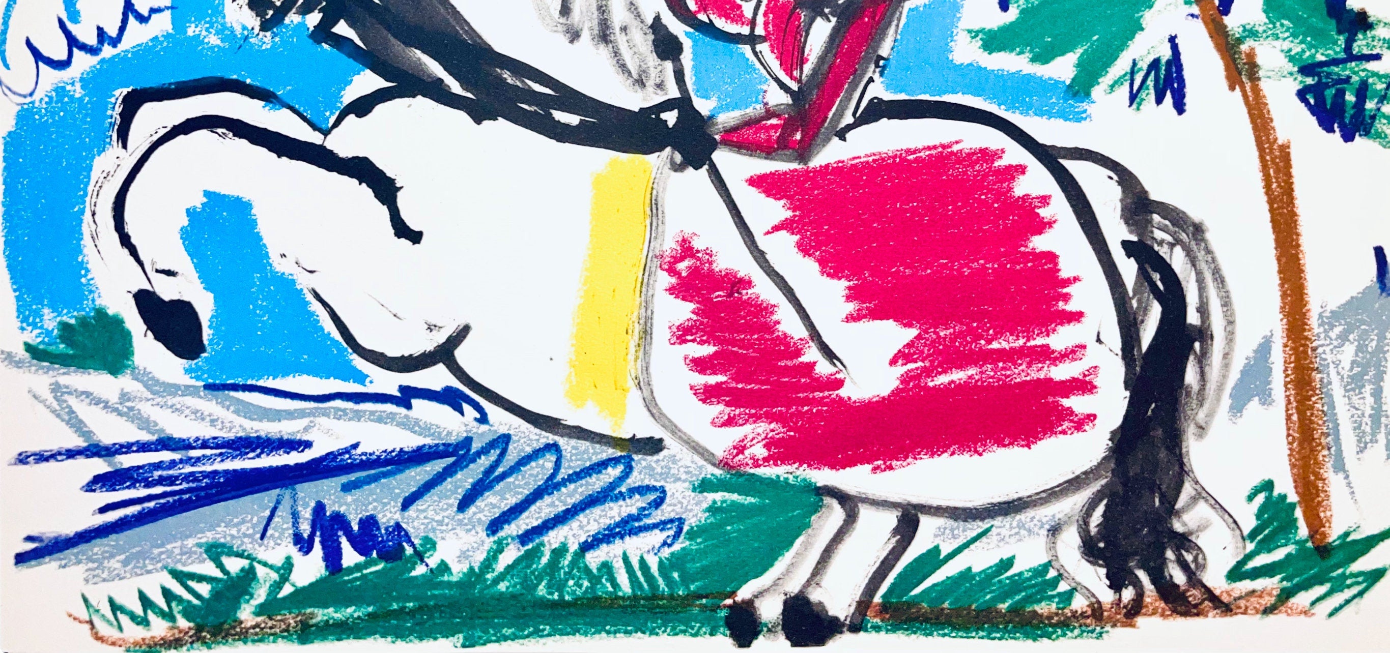 Pablo Picasso, Composition (Bloch 1276; Czwiklitzer 23), Toros y Toreros, Limited Edition Lithograph