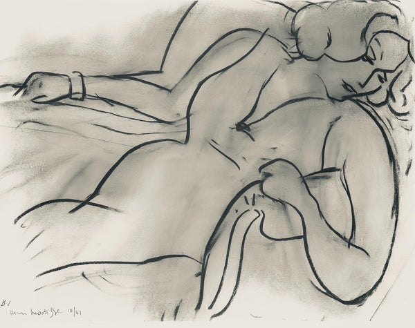 Henri Matisse, Série B, var. 1 (Duthuit 9), Henri Matisse, Dessins, Thèmes et variations, Limited Edition Lithograph