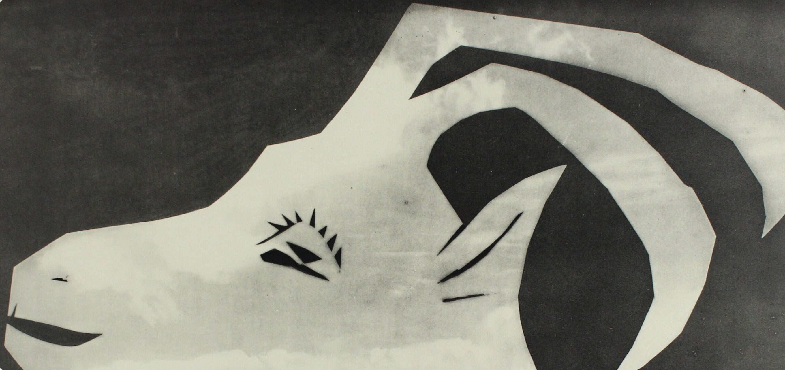 Pablo Picasso, Composition (Bloch 112; Kibbey 1466; Goeppert 115), Diurnes Découpages et Photographies, Limited Edition Phototype