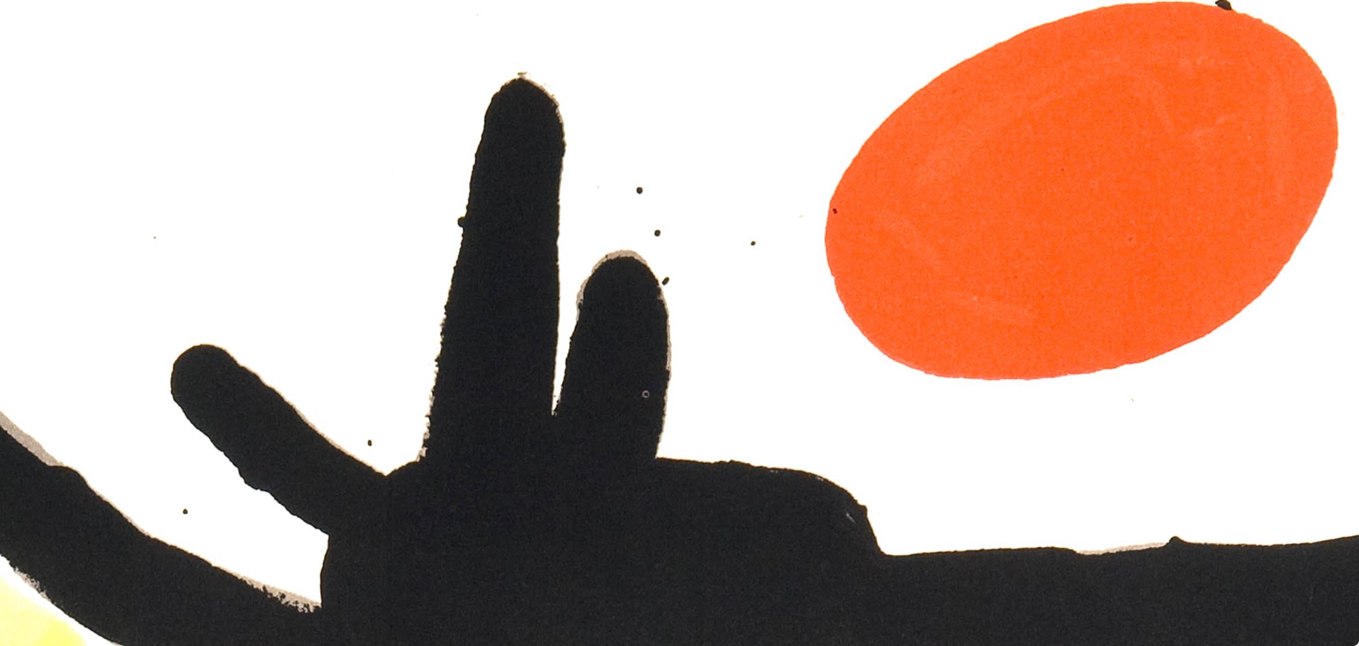 Joan Miró, Composition (Mourlot 872-881; Cramer 164), El tapís de Tarragona, Limited Edition Lithograph