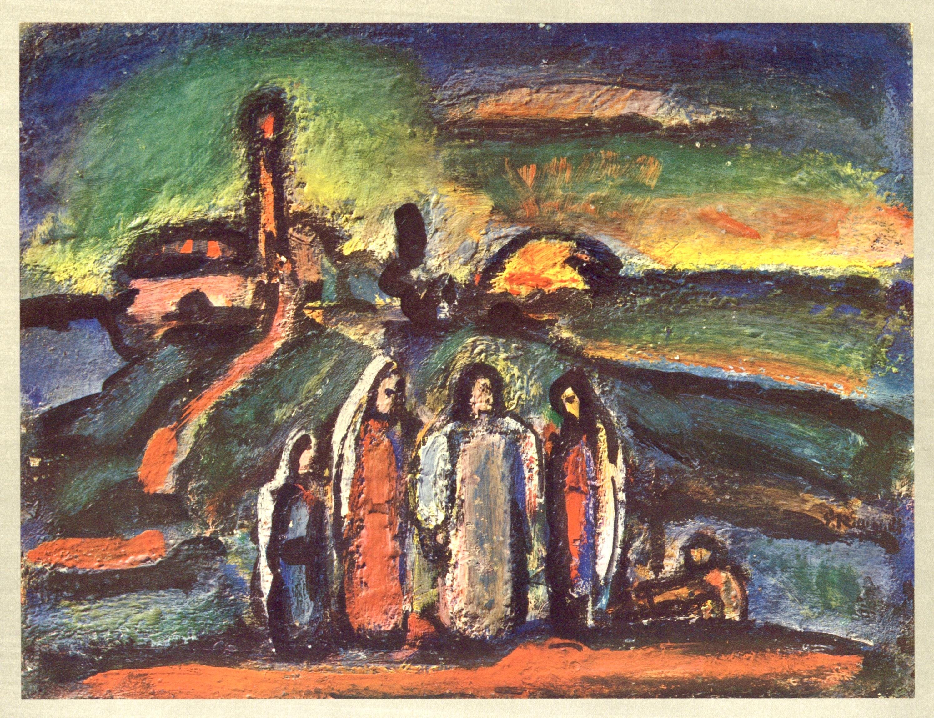 Georges Rouault, Composition, Stella Vespertina, Limited Edition Héliogravure