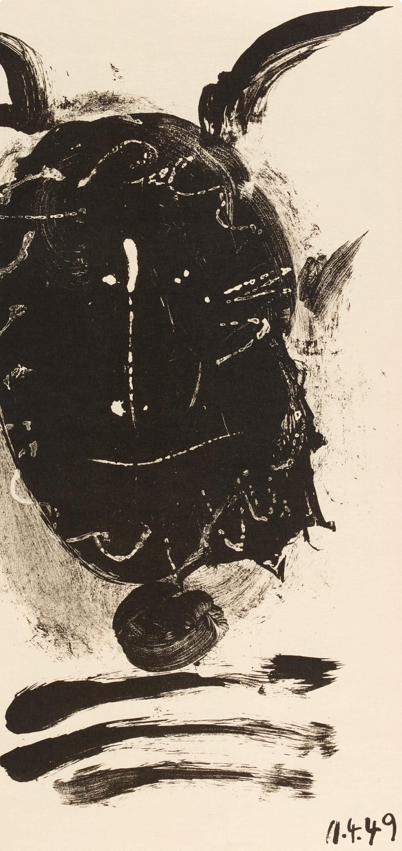 Pablo Picasso, Composition (Bloch 605-608; Mourlot 177; Reuße 519-522), Elegy of Ihpetonga, Limited Edition Lithograph