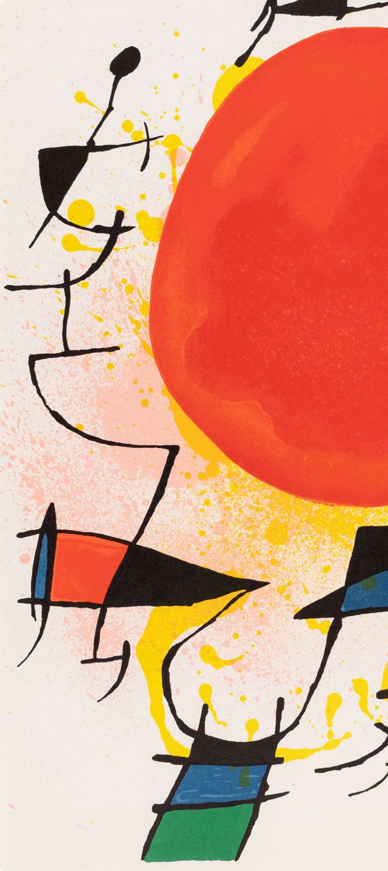 Joan Miró, Composition, (Cramer 160; Mourlot 859), Joan Miró Lithographs, Limited Edition Lithograph