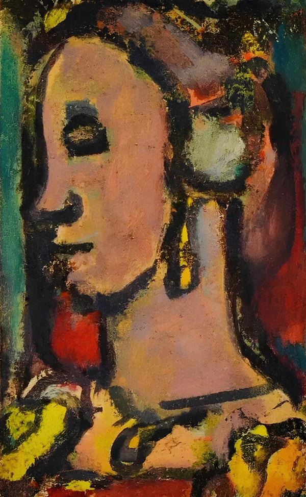 Georges Rouault, Composition, Visages, dix études de l'Atelier reproduites en fac-similés, Limited Edition Lithograph