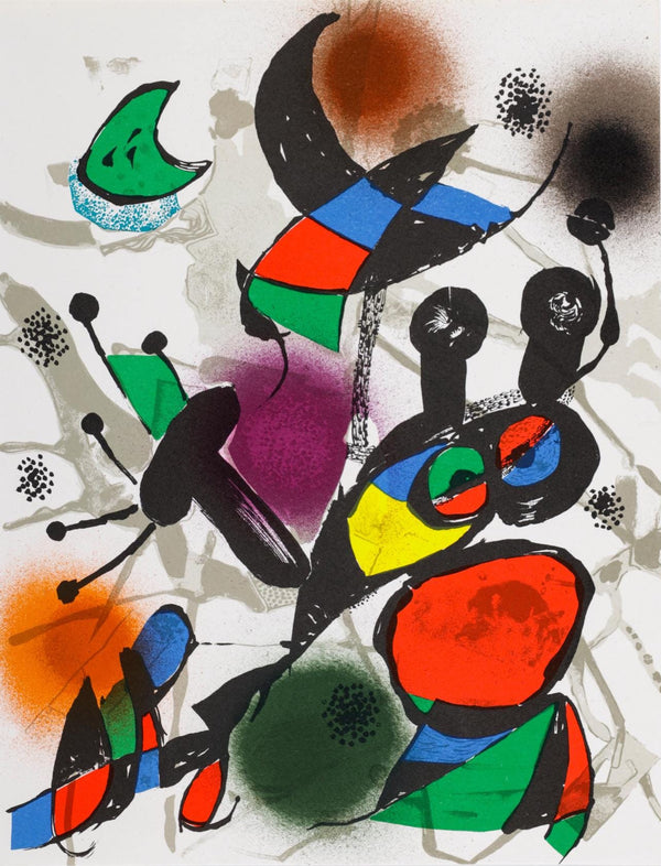 Joan Miró, Composition, (Cramer 230; Mourlot 1114), Joan Miró Lithographs, Limited Edition Lithograph
