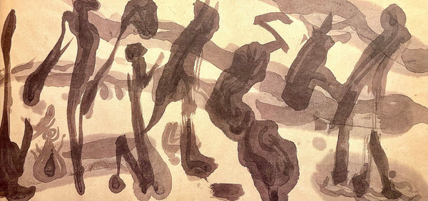 Jackson Pollock, Composition, Jackson Pollock, The Last Sketchbook, Limited Edition Lithograph