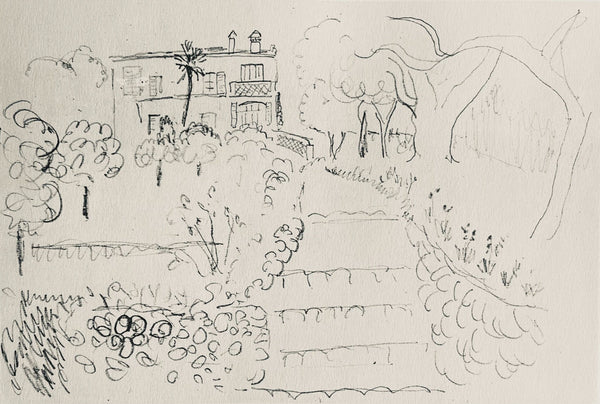 Henri Matisse, Composition (Dutel 3), Dessins de Henri-Matisse, Limited Edition Lithograph