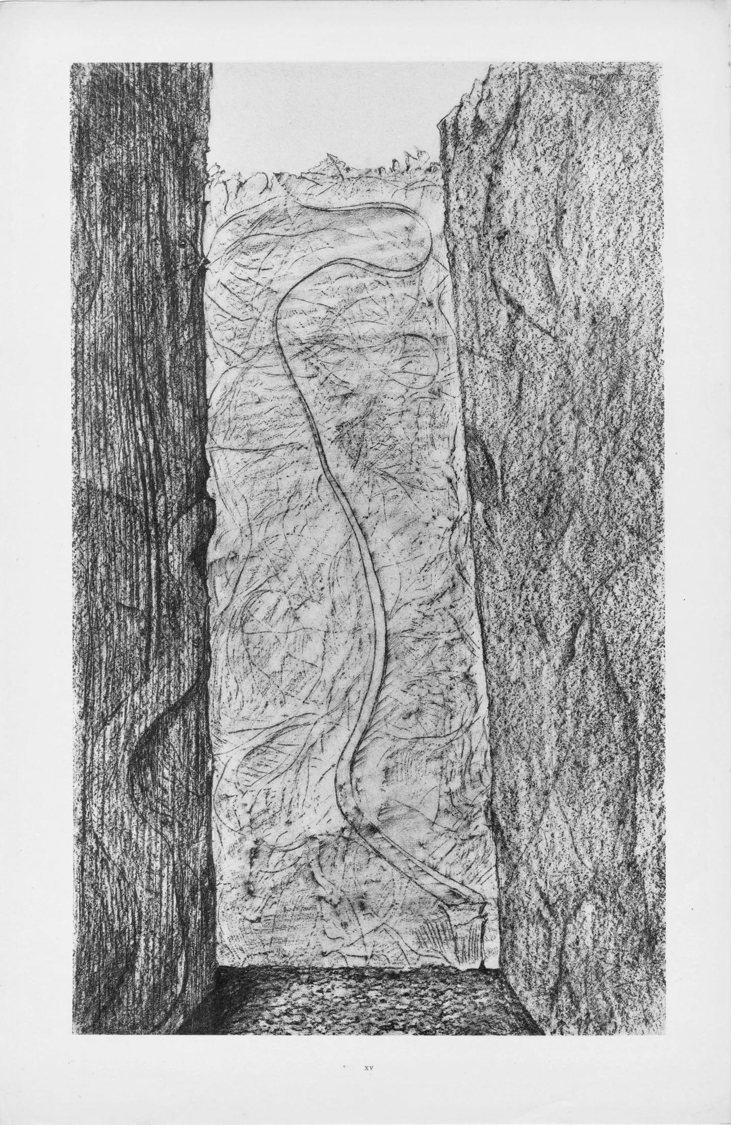 Max Ernst, Composition (Spies/Leppien 222), Histoire Naturelle, Limited Edition Lithograph