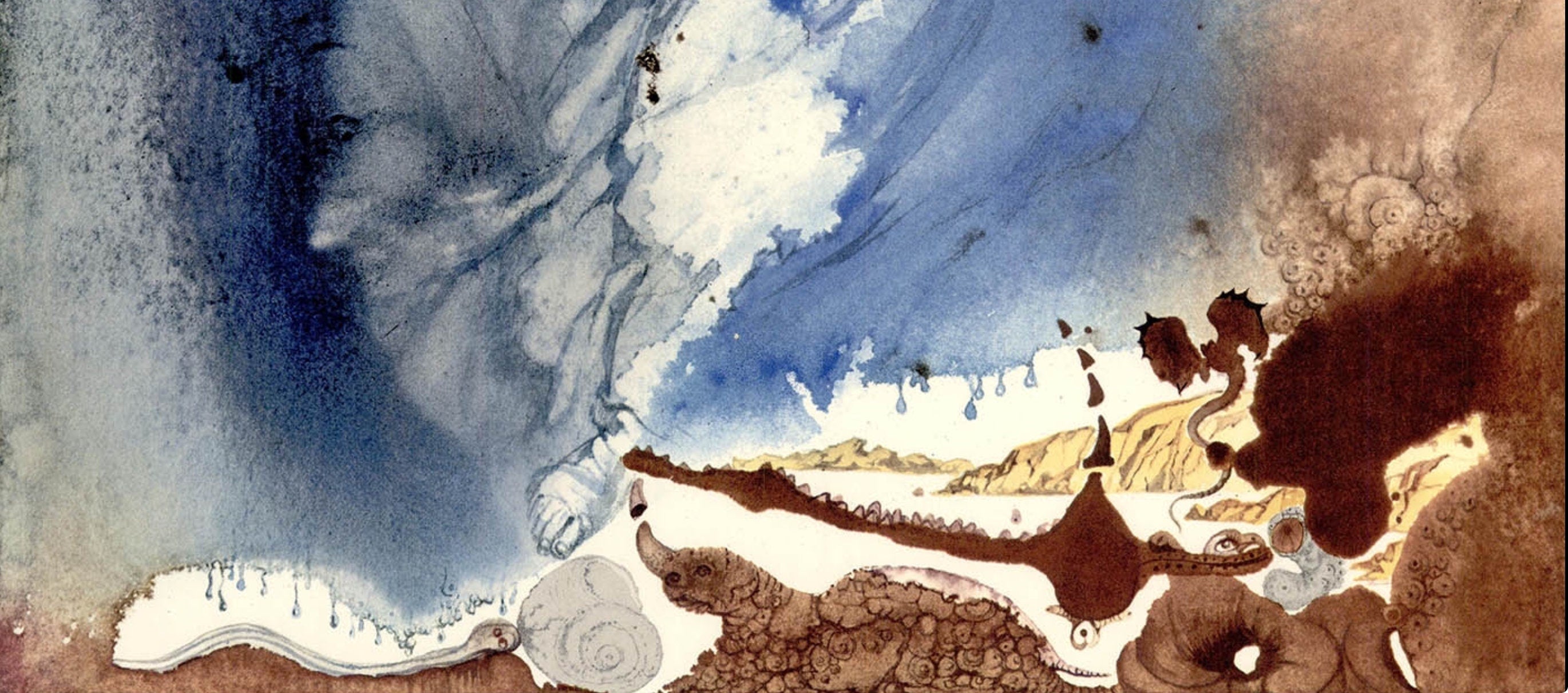Salvador Dali, Composition (Michler/Löpsinger 1600; Field 69-3), Biblia Sacra, Limited Edition Lithograph