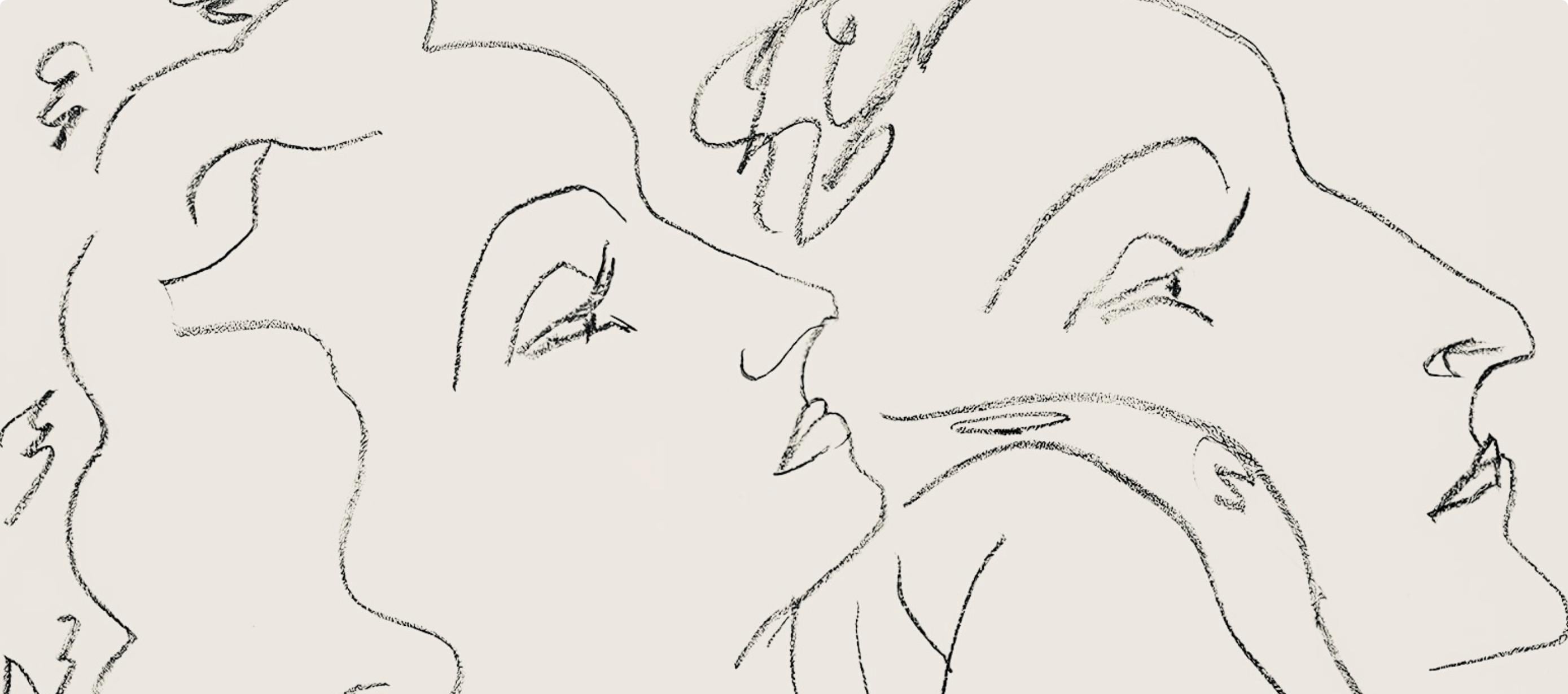 Henri Matisse, Série Z, var. 3 (Duthuit 9), Henri Matisse, Dessins, Thèmes et variations, Limited Edition Lithograph