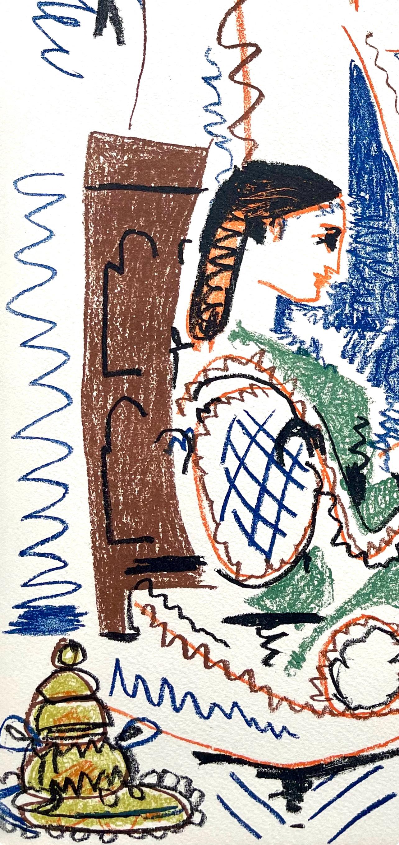 Pablo Picasso, Composition (Cramer 88), Dans l'Atelier de Picasso, Limited Edition Lithograph