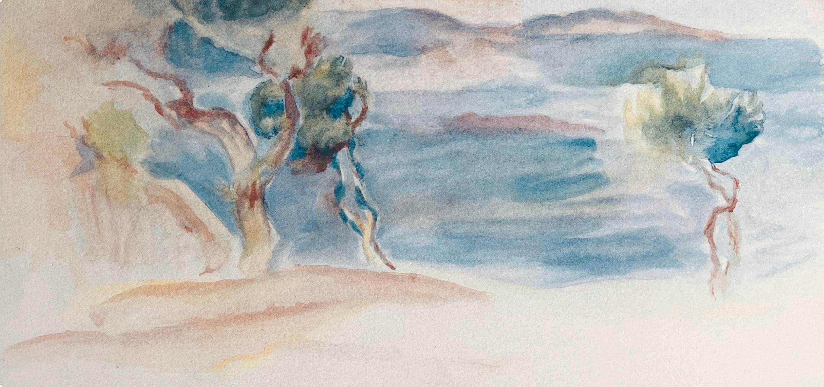 Pierre-Auguste Renoir, Composition, Seize Aquarelles et Sanguines de Renoir, Limited Edition Lithograph