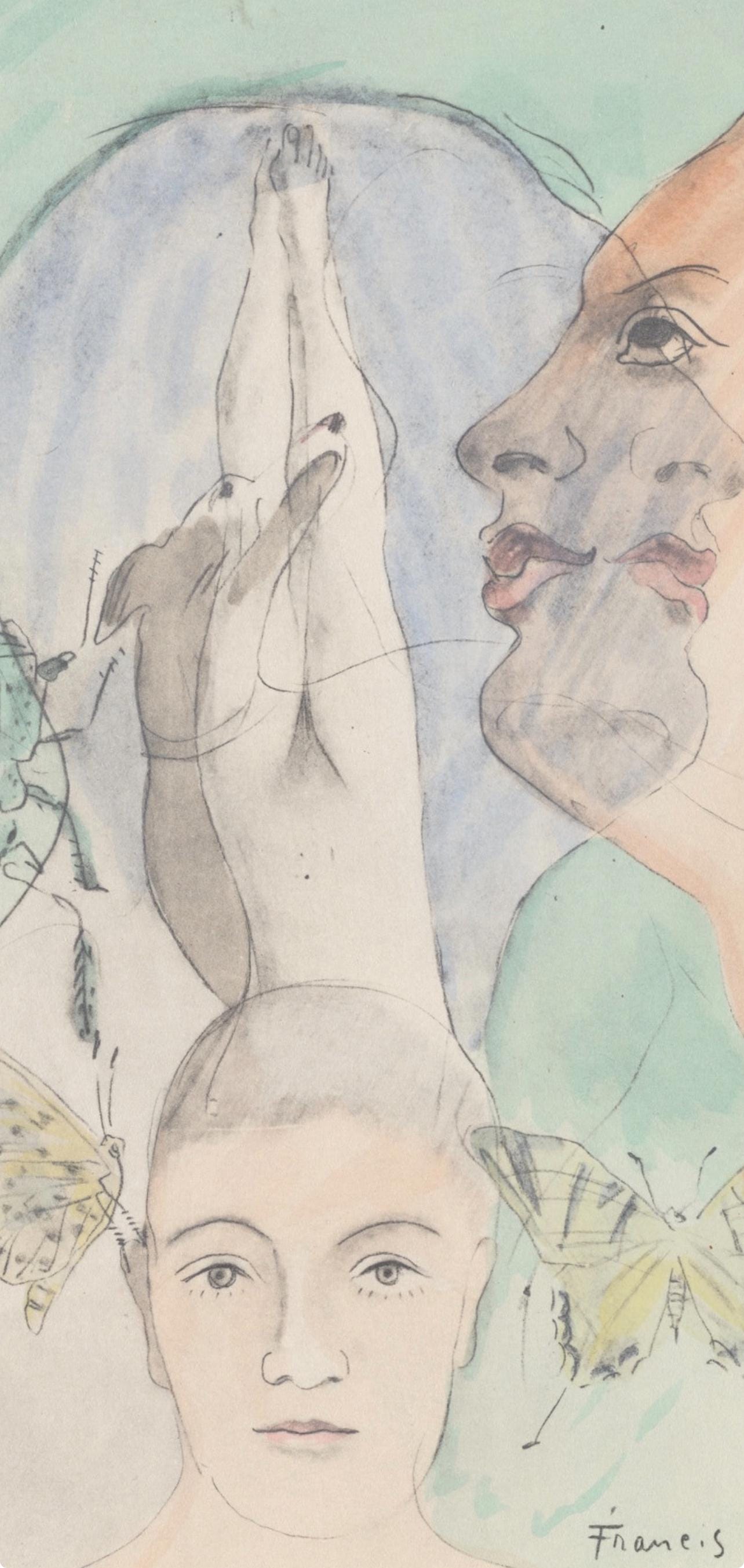 Francis Picabia, Composition, Le Peseur d'âmes (The Weigher of Souls), Limited Edition Lithograph