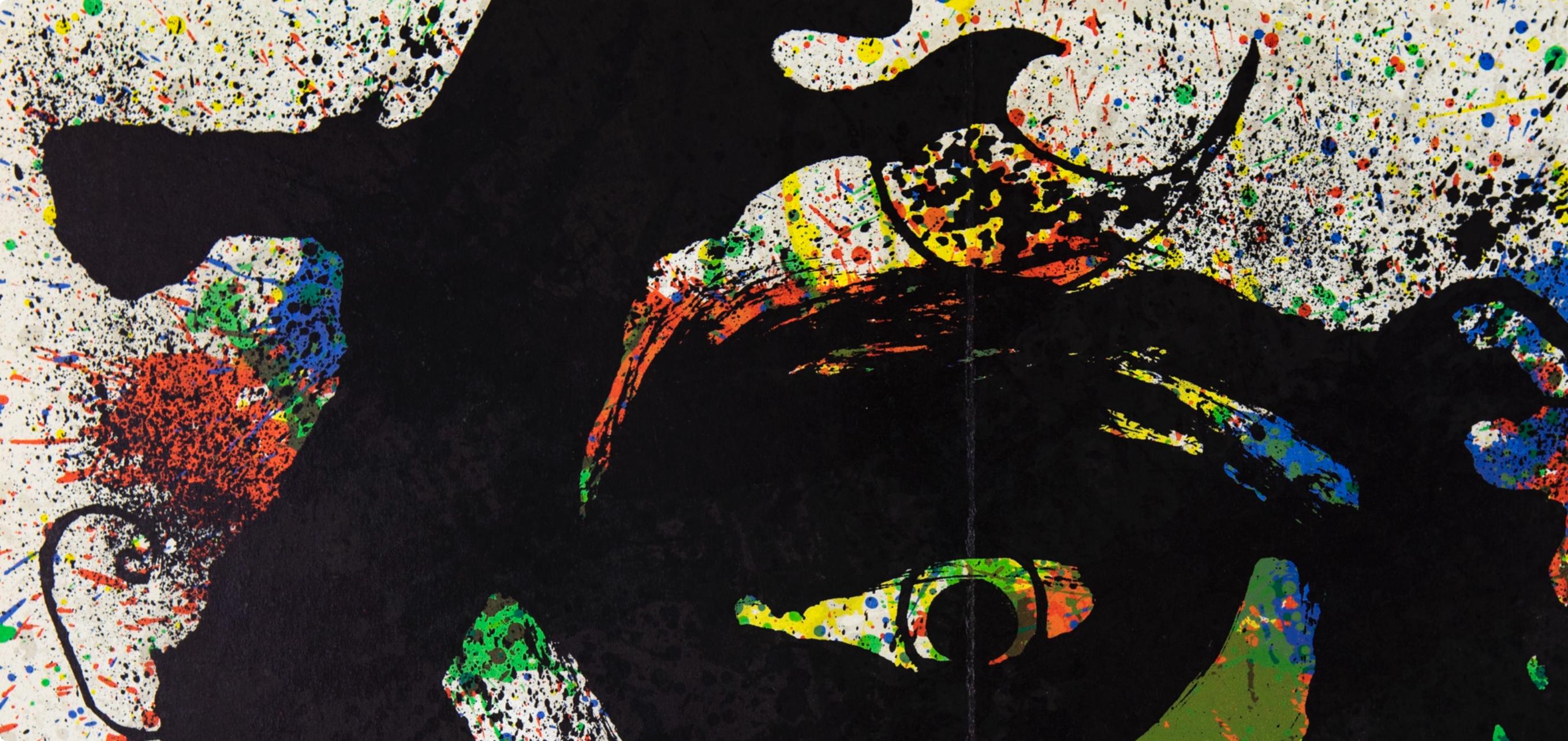 Joan Miró, Composition (Cramer 239; Mourlot 891), Derrière le miroir, Limited Edition Lithograph