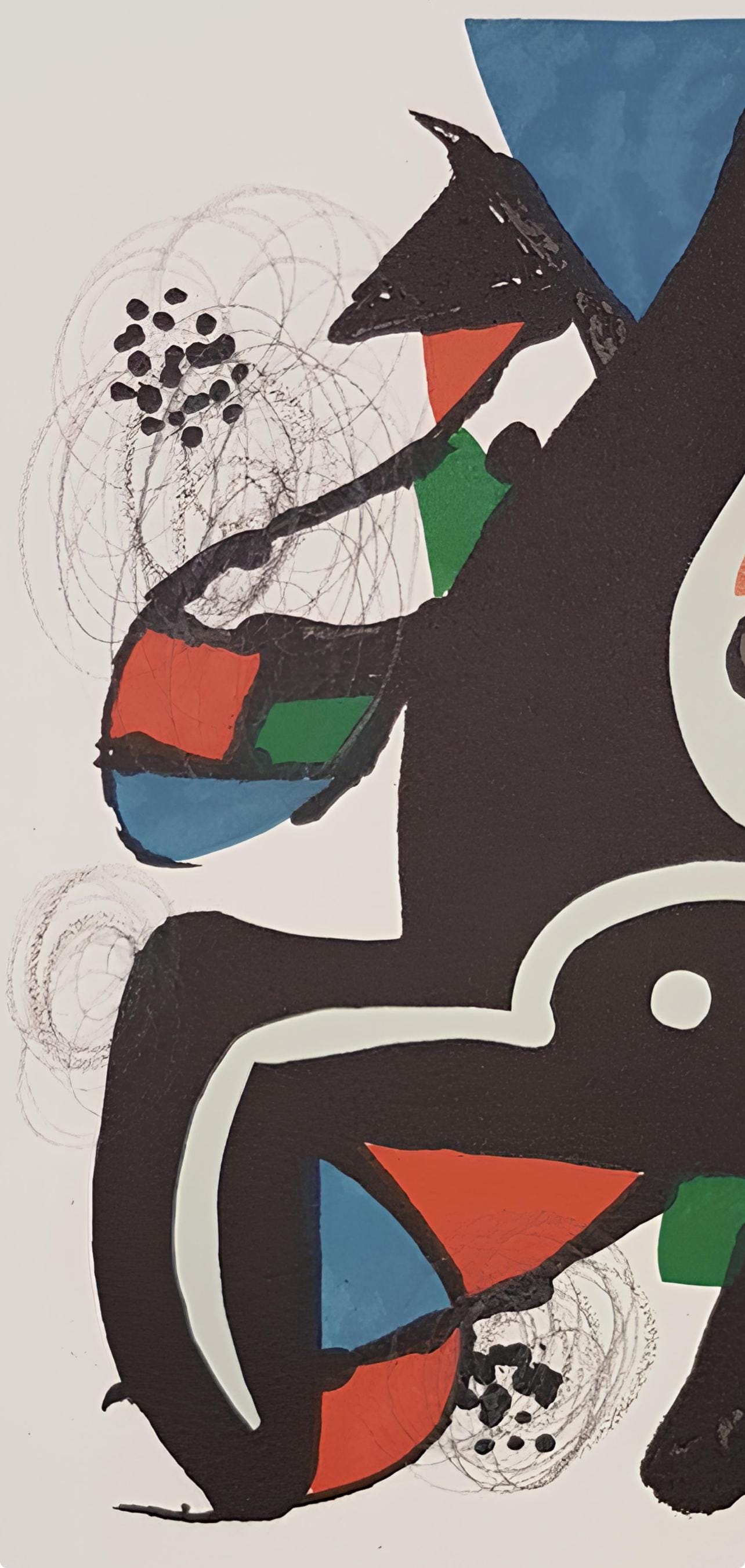Joan Miró, Composition (Mourlot 1212-1225; Cramer 248), La mélodie acide, Limited Edition Lithograph