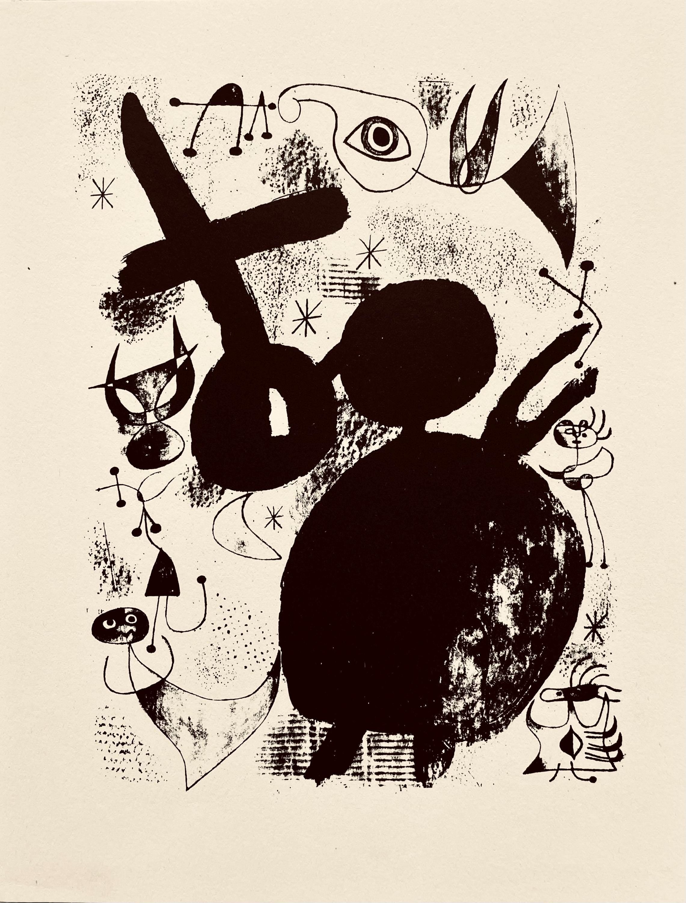 Joan Miró, Composition, The Prints of Joan Miro, Limited Edition Etching