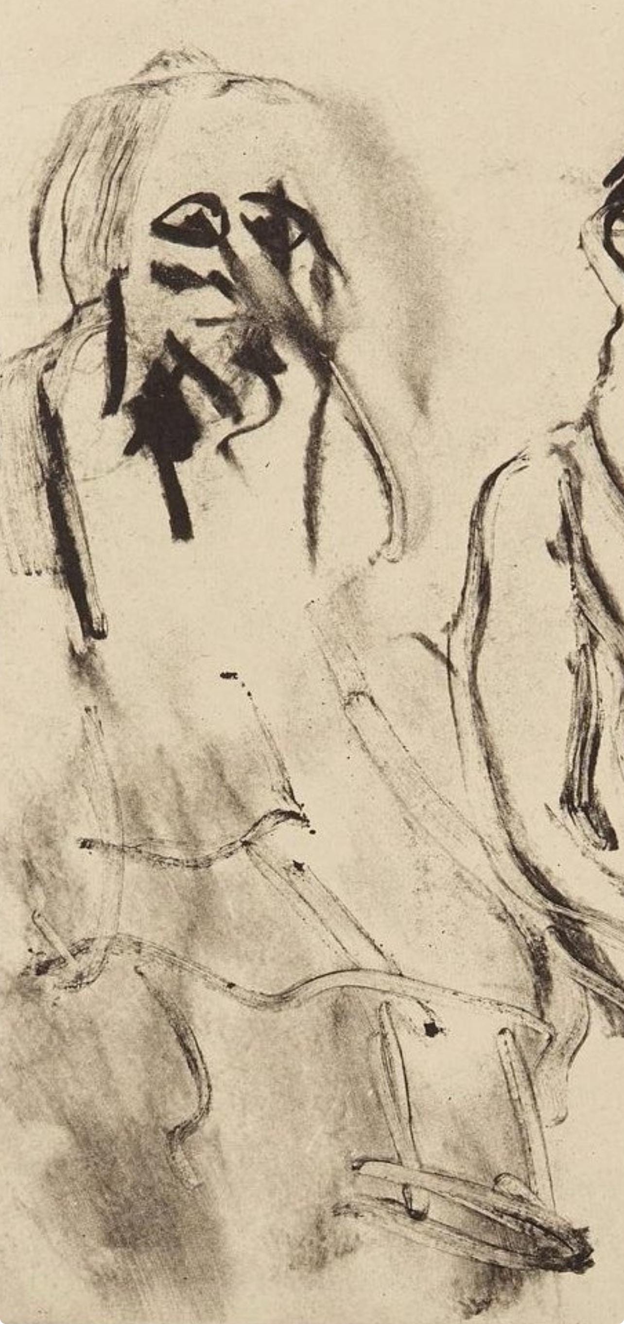 Willem de Kooning, Composition, Poems, Limited Edition Lithograph
