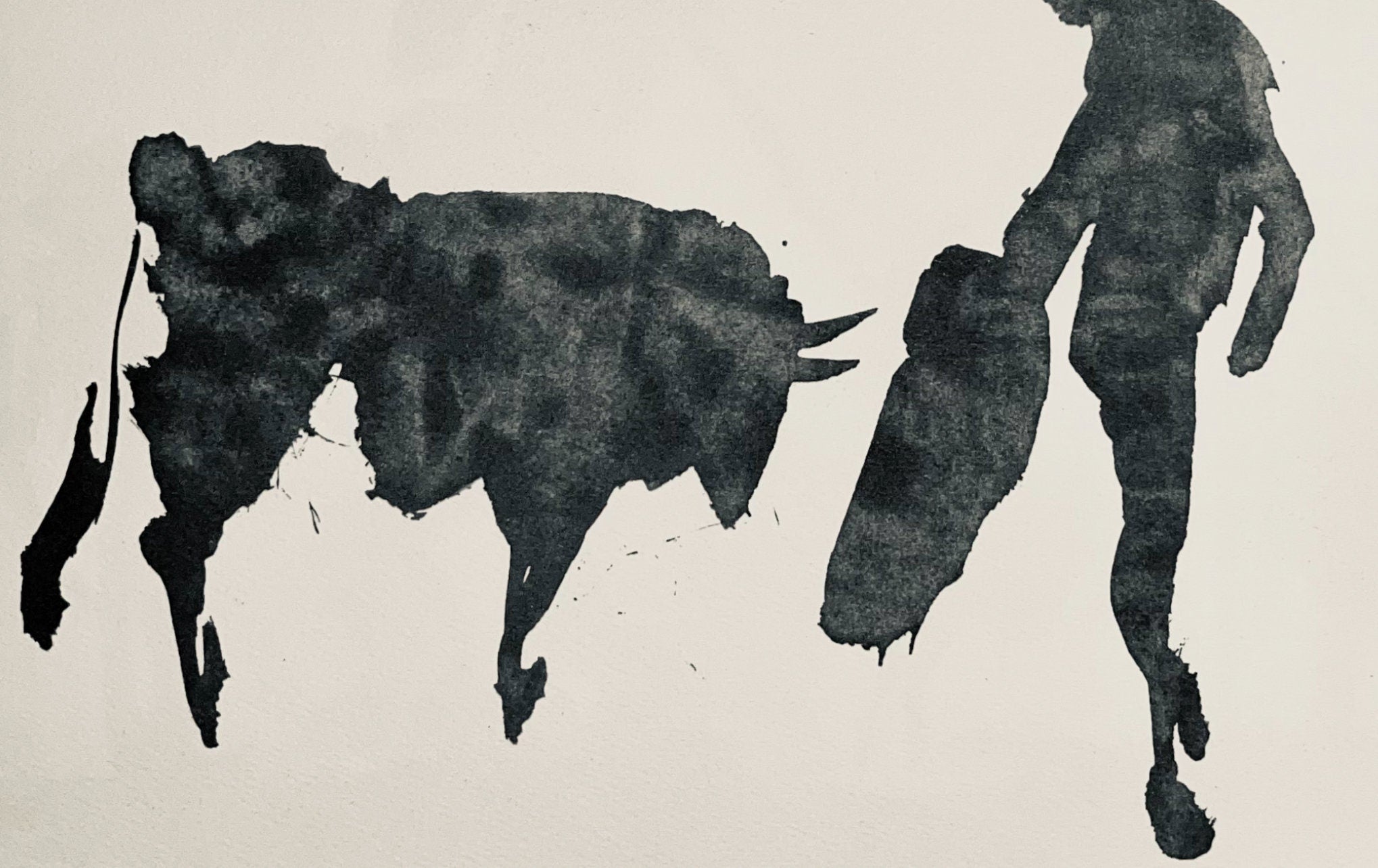 Pablo Picasso, Composition (Bloch 1276; Czwiklitzer 23), Toros y Toreros, Limited Edition Lithograph