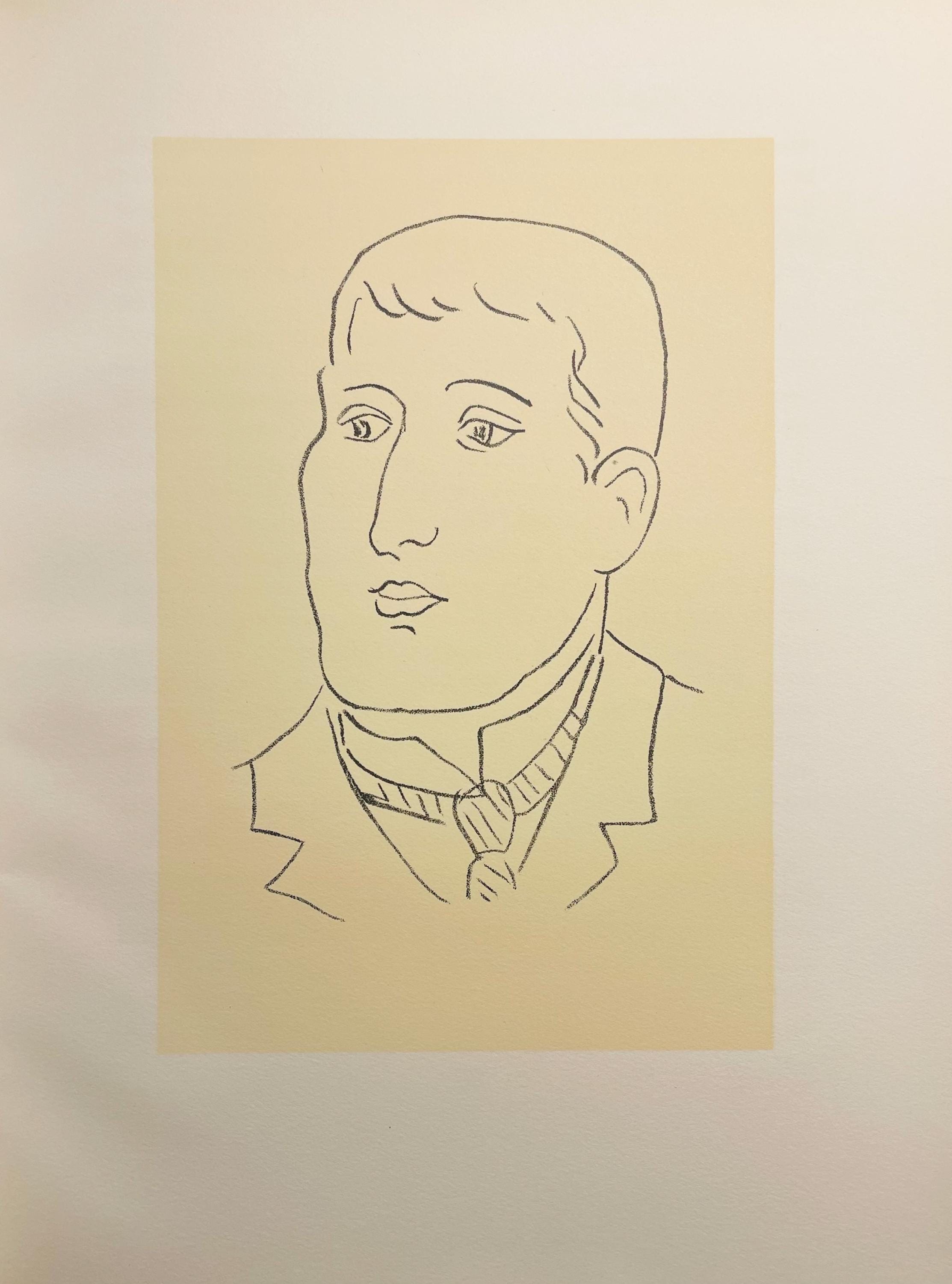 Henri Matisse, Composition (Duthuit 31), Apollinaire, Limited Edition Lithograph