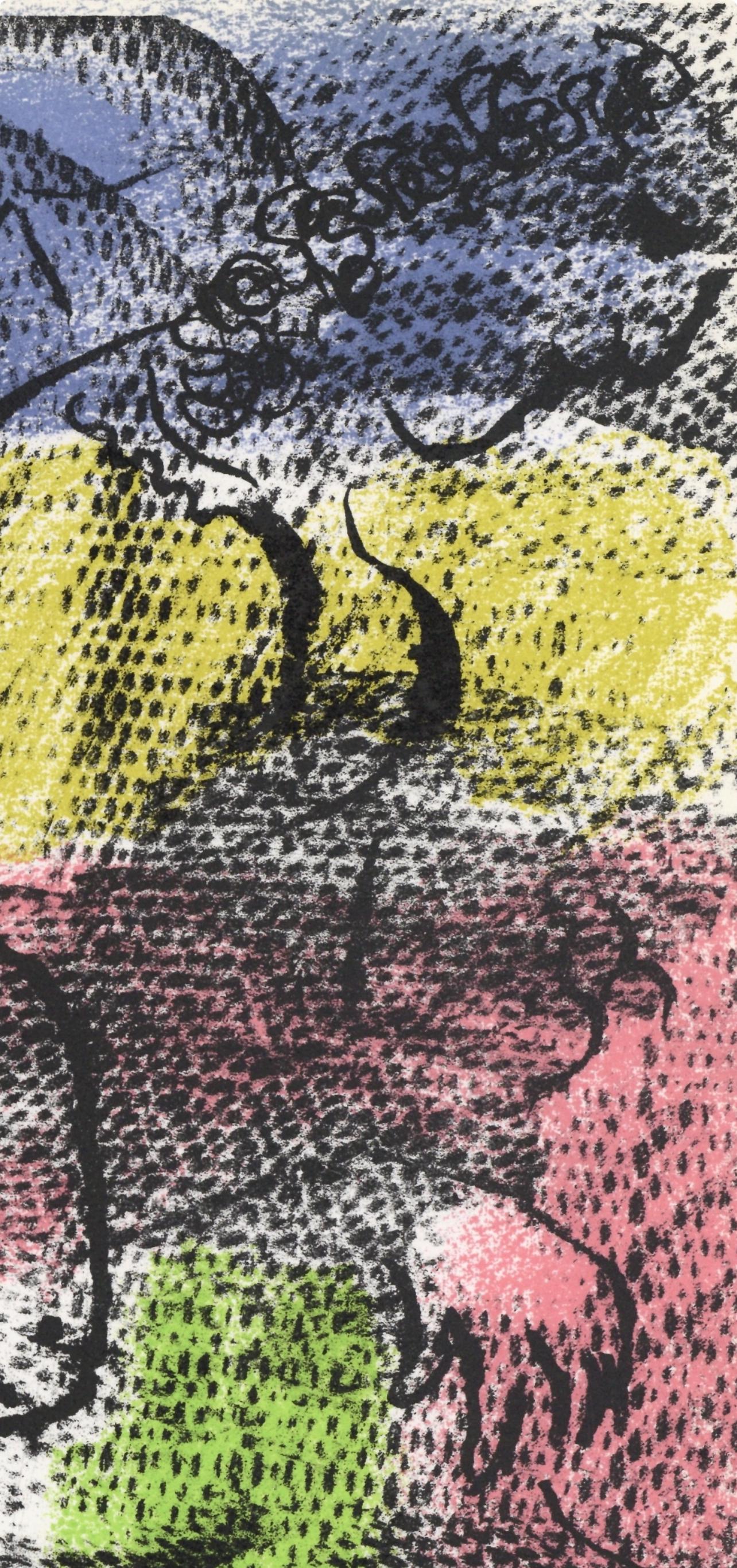 Marc Chagall, Composition (Mourlot 608), XXe siècle, Limited Edition Lithograph