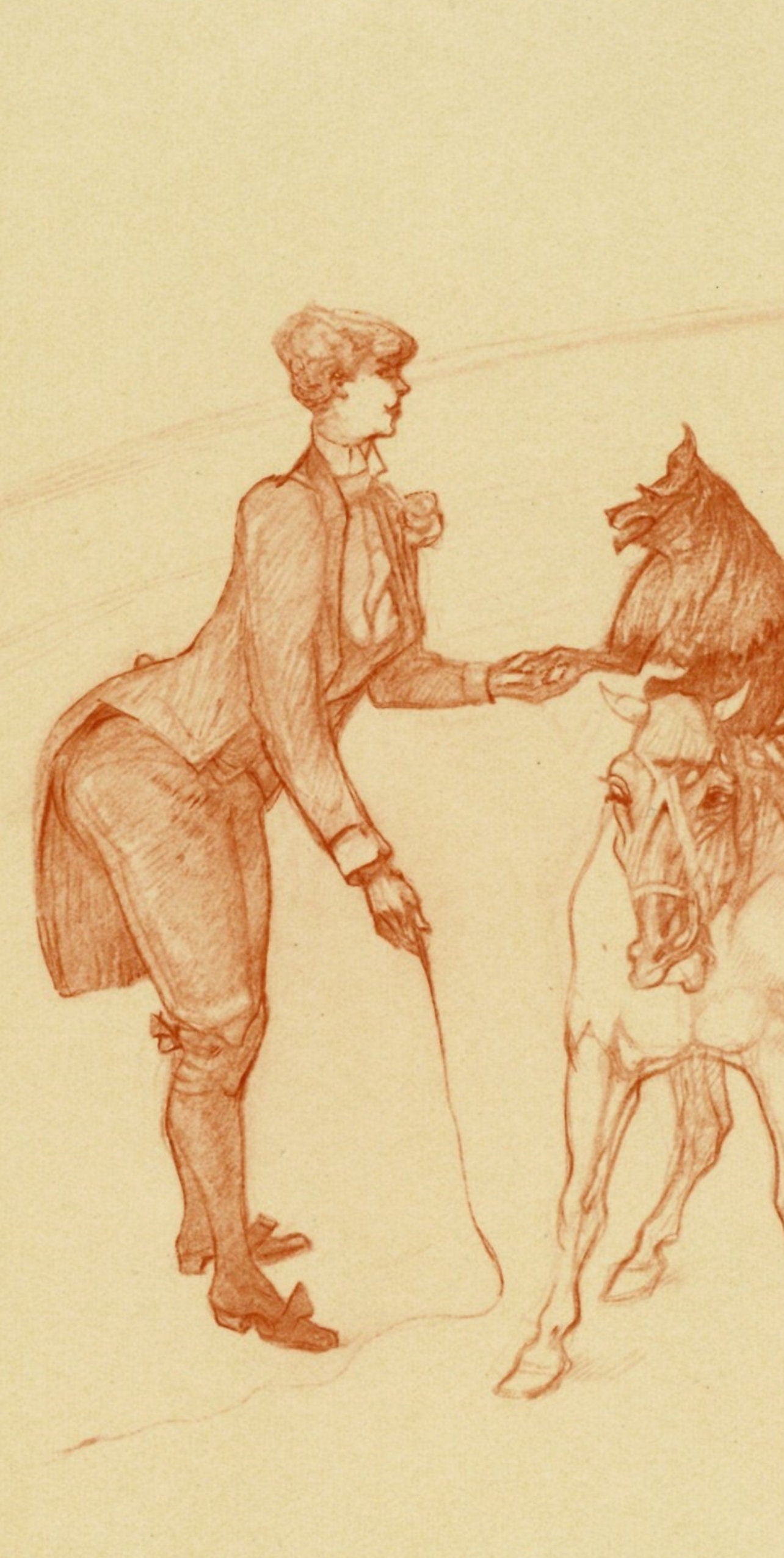 Henri de Toulouse-Lautrec, La dresseuse d'animaux, The Circus by Toulouse-Lautrec, Limited Edition Lithograph