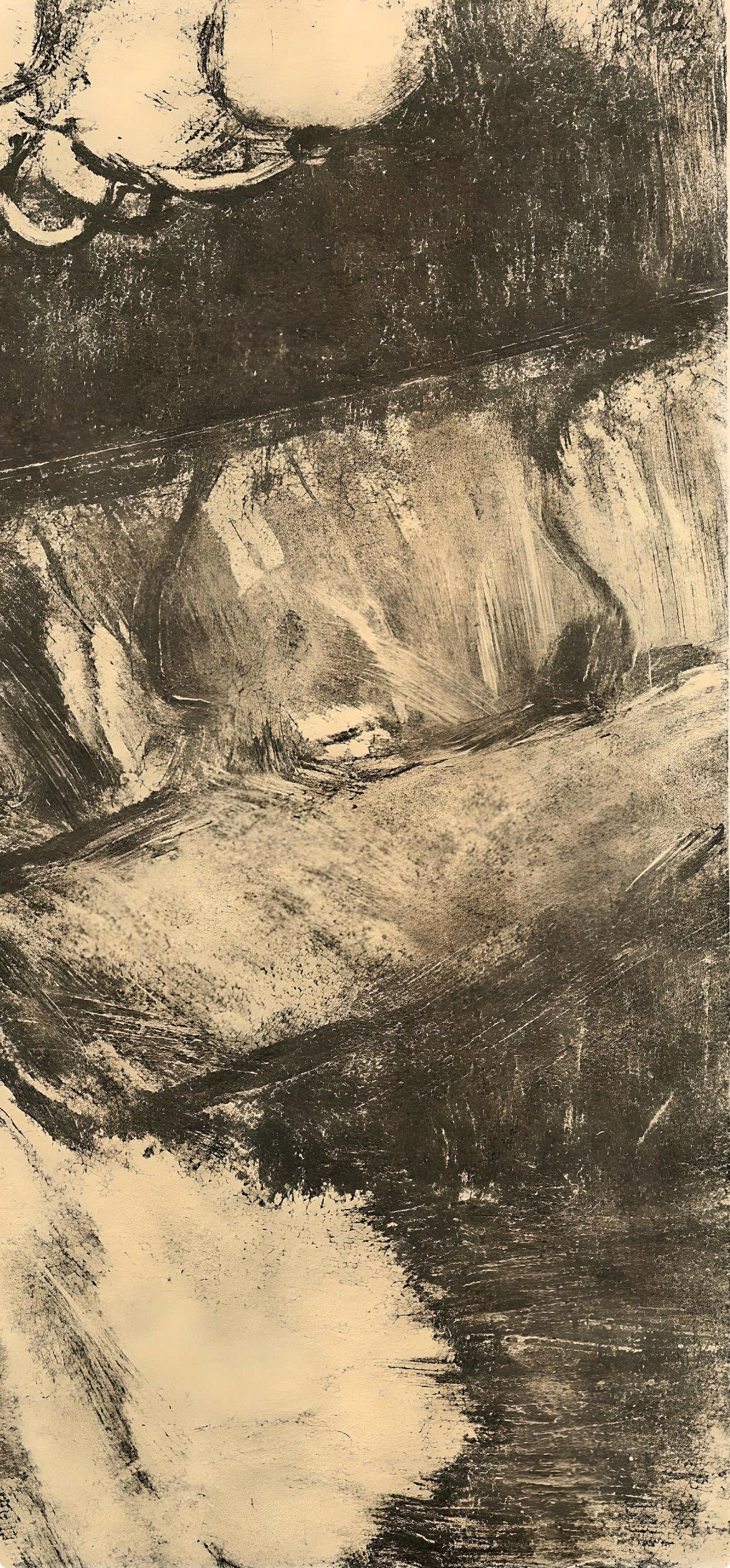Edgar Degas, Le Divan, E. Degas Monotypes, Limited Edition Monotype