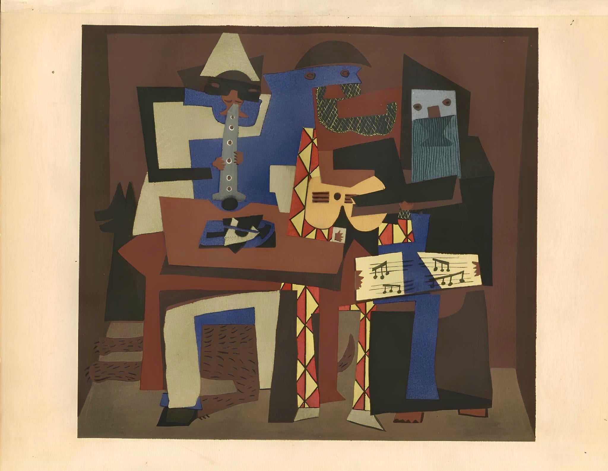 Pablo Picasso, Composition (Cramer 18; Bloch 98; Reuße 31), Pablo Picasso, Limited Edition Lithograph