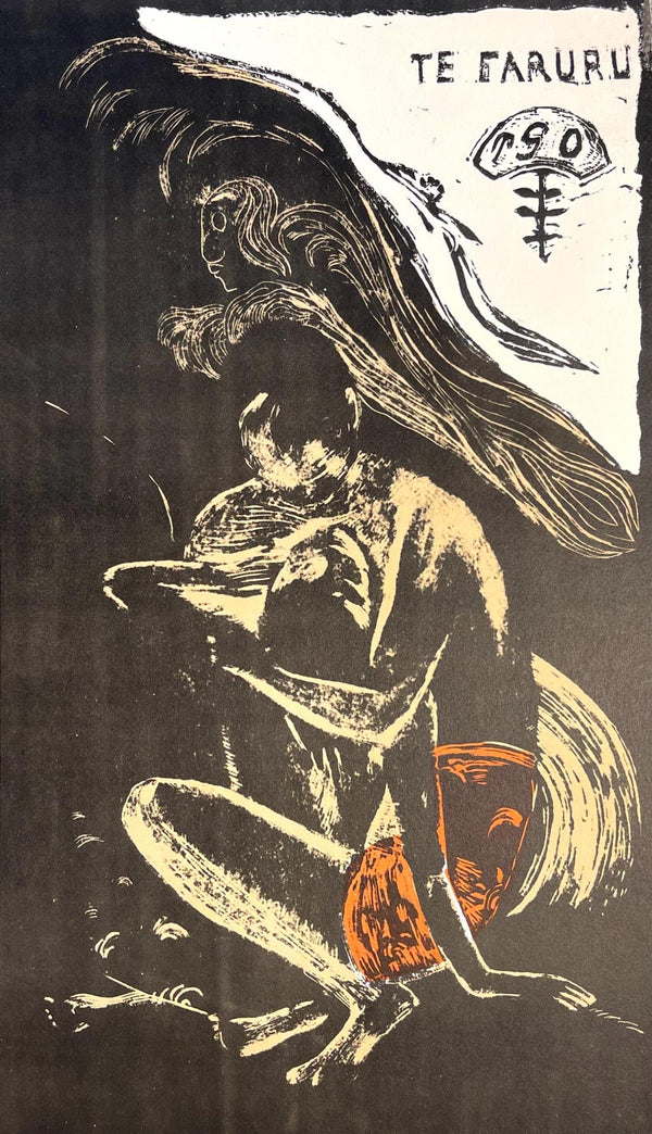 Paul Gauguin, Here We Make Love (Te Faruru), Limited Edition Woodcut