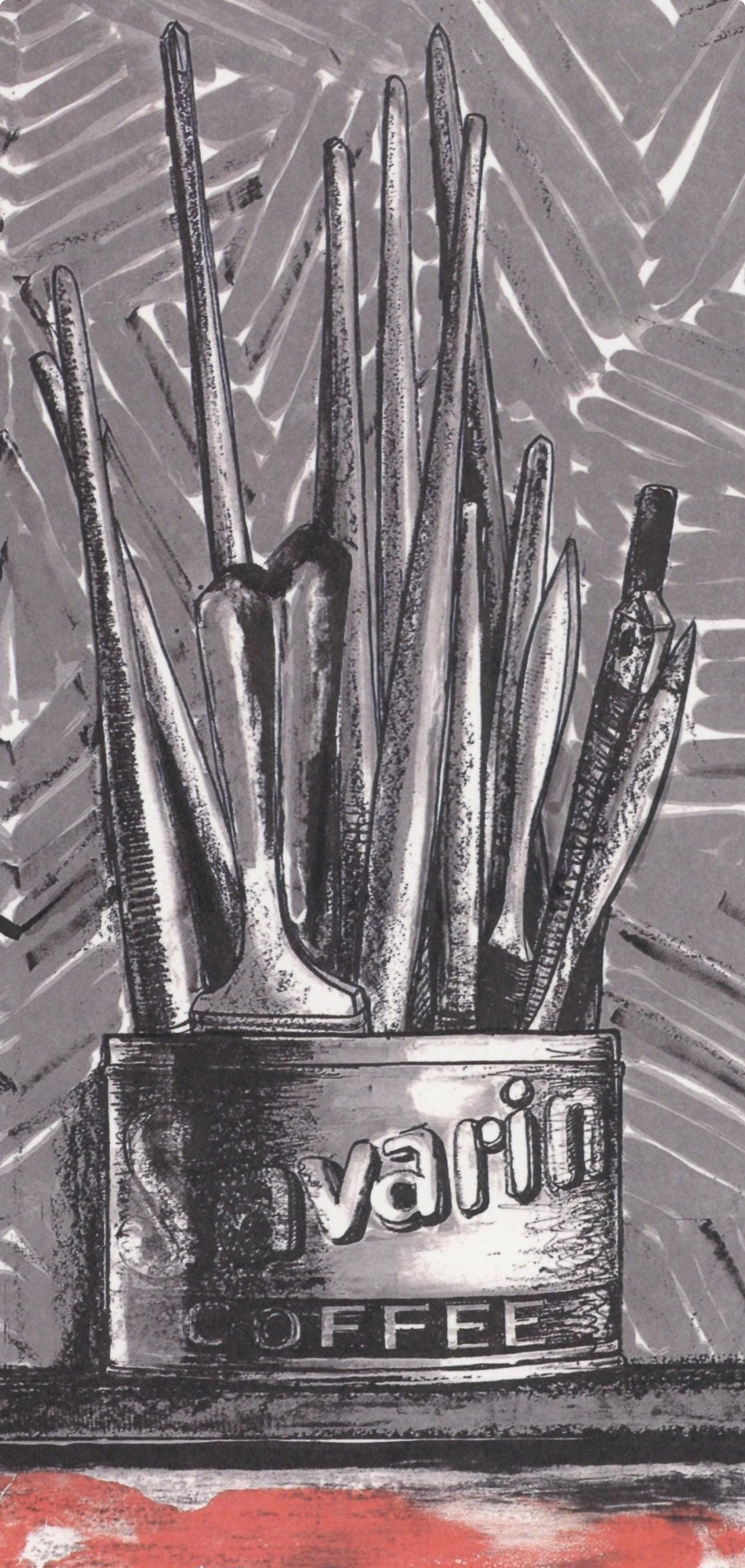 Jasper Johns, Composition, Jasper Johns, 17 Monotypes, Limited Edition Héliogravure