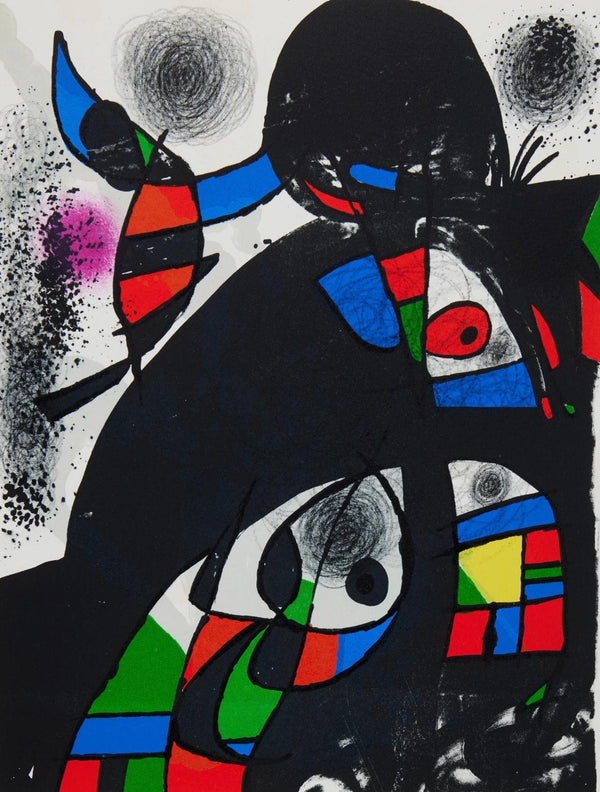 Joan Miró, Composition (Cramer 1080), San Lazzaro et ses Amis, XXe Siècle, Limited Edition Lithograph