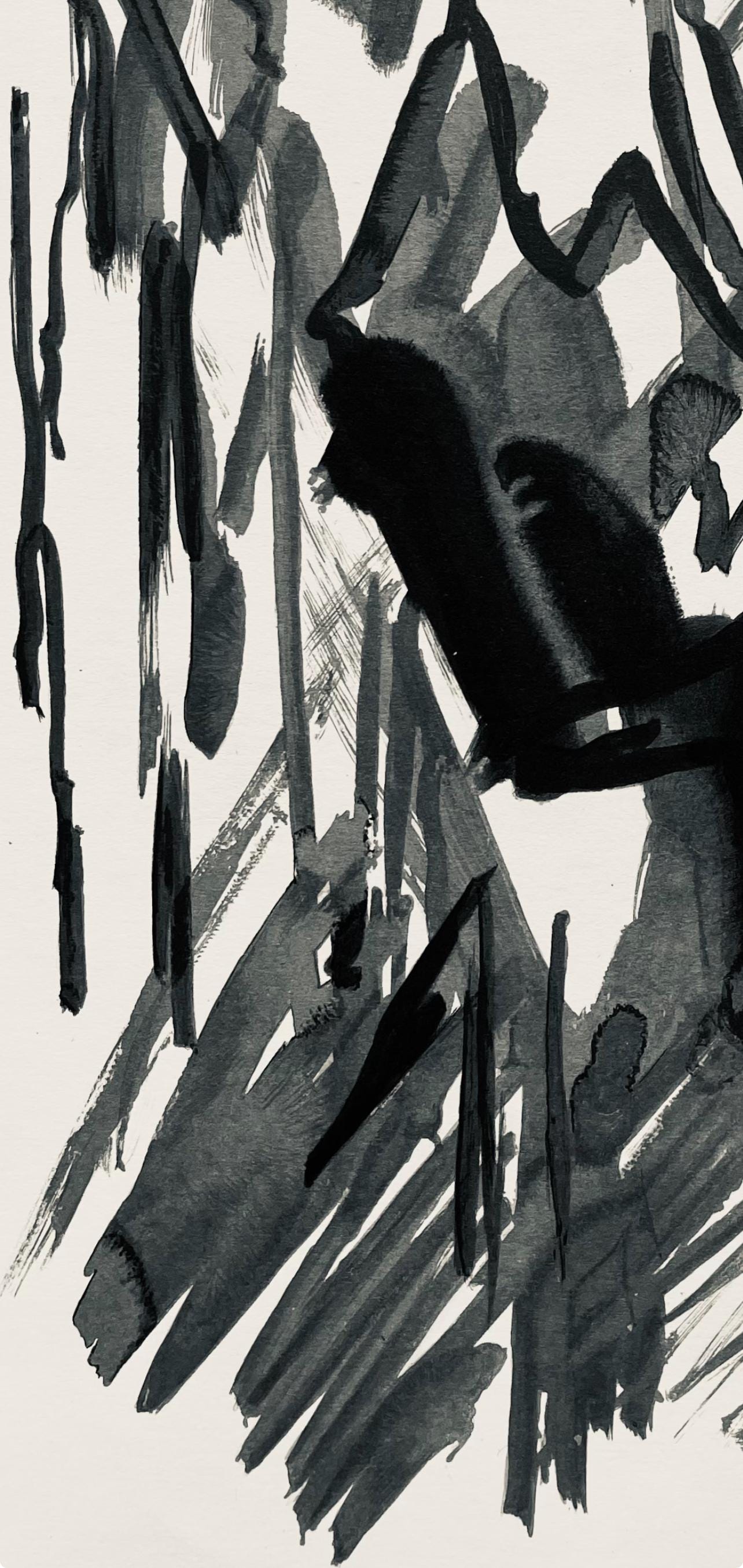 Pierre Tal-Coat, Composition, Derrière le miroir, Limited Edition Lithograph