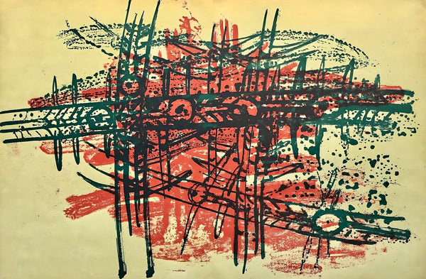 Wifredo Lam 林飛龍, Composition, Suites nº3, Limited Edition Lithograph