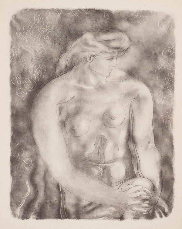 Georges Braque, Composition, Braque Espaces, 13 Dessins, Lavis, Aquarelles, Limited Edition Lithograph